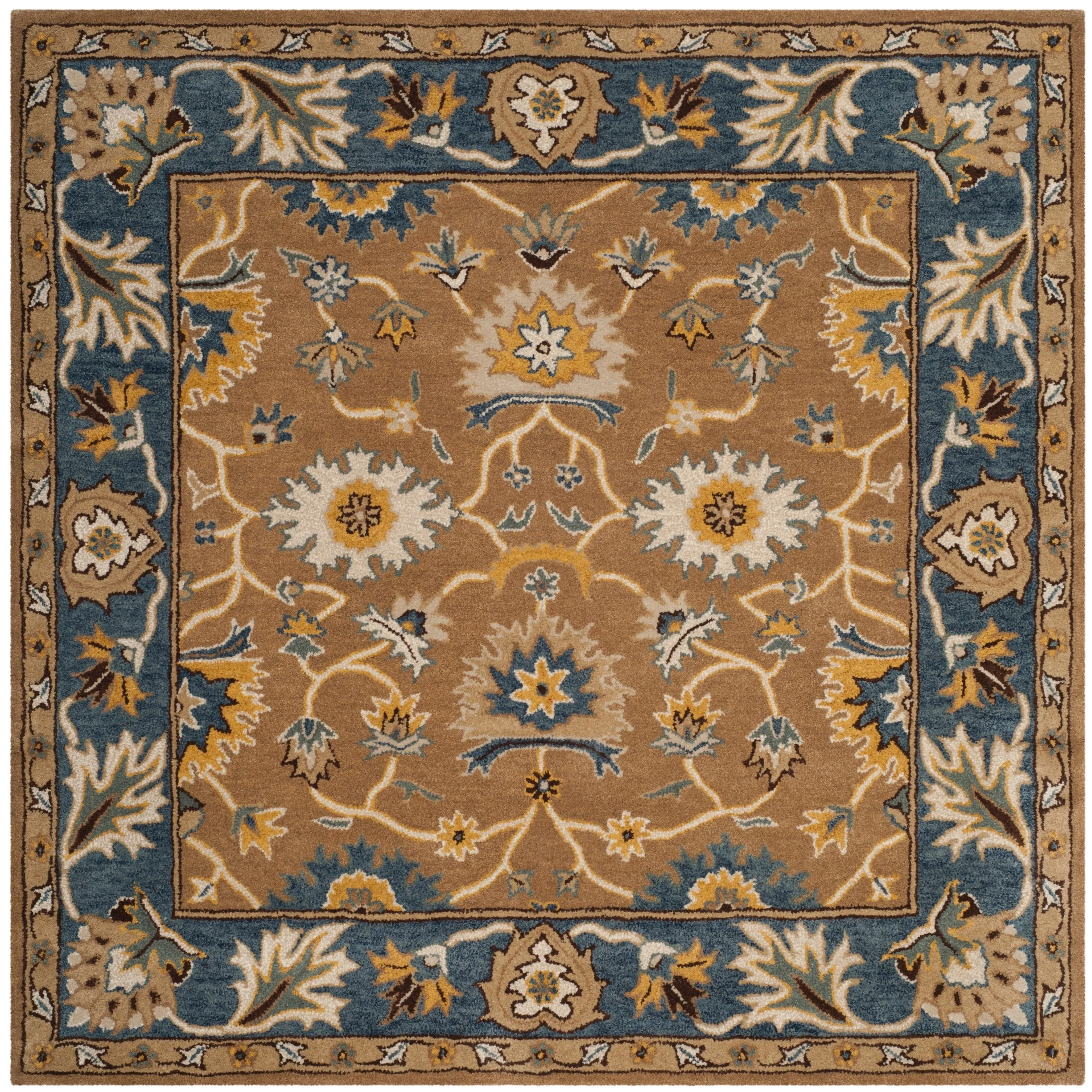 SAFAVIEH Handmade Heritage Truck Traditional Oriental Wool Rug