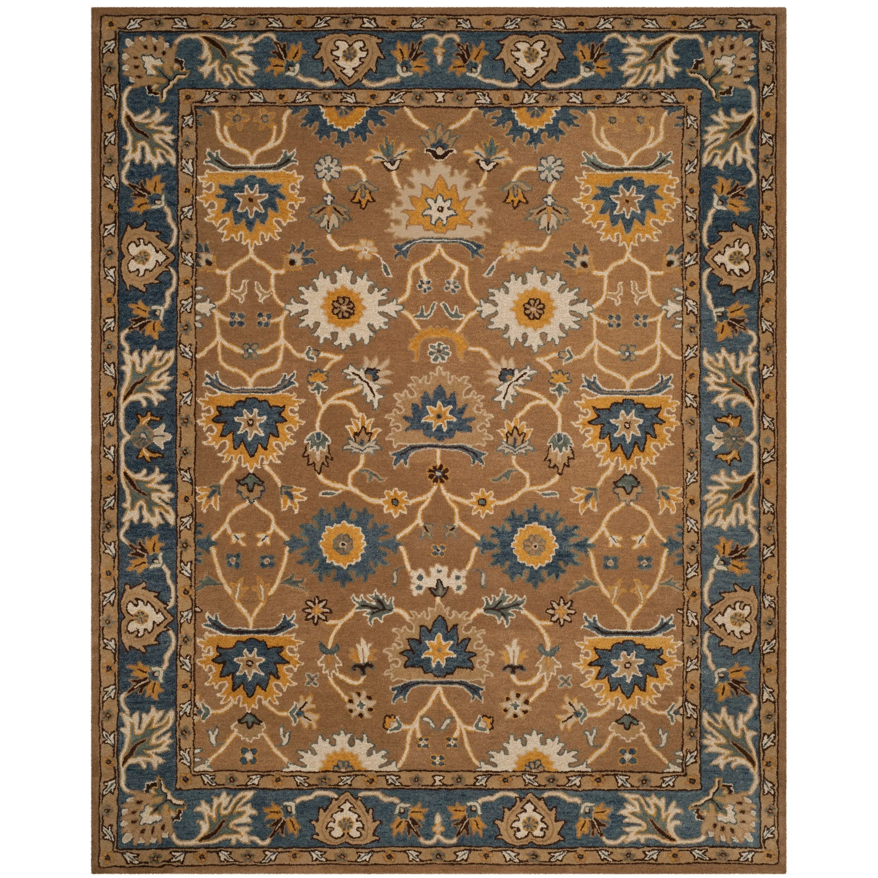 SAFAVIEH Handmade Heritage Truck Traditional Oriental Wool Rug