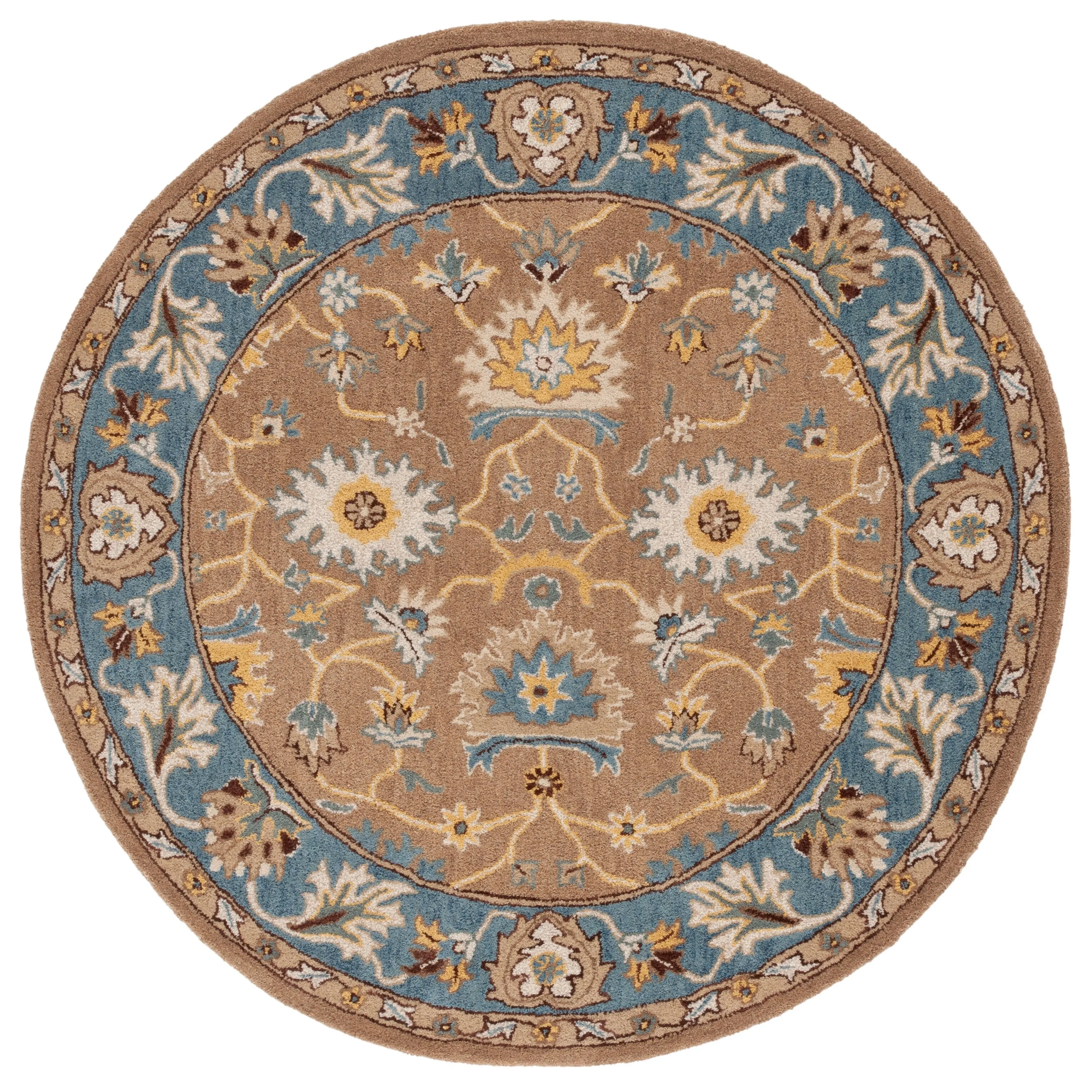 SAFAVIEH Handmade Heritage Truck Traditional Oriental Wool Rug