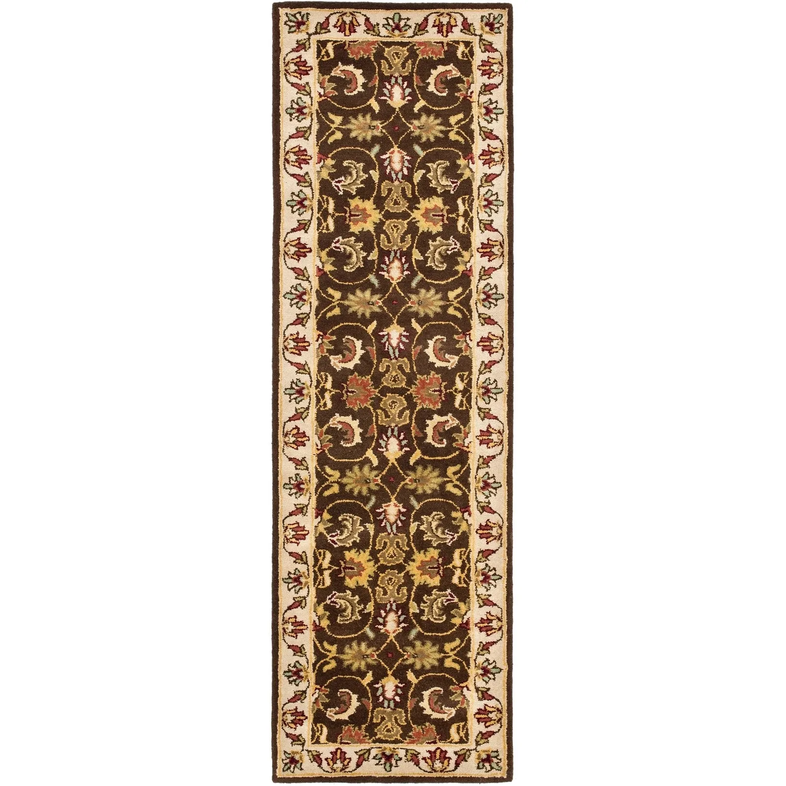 SAFAVIEH Handmade Heritage Villa Screen Traditional Oriental Wool Rug