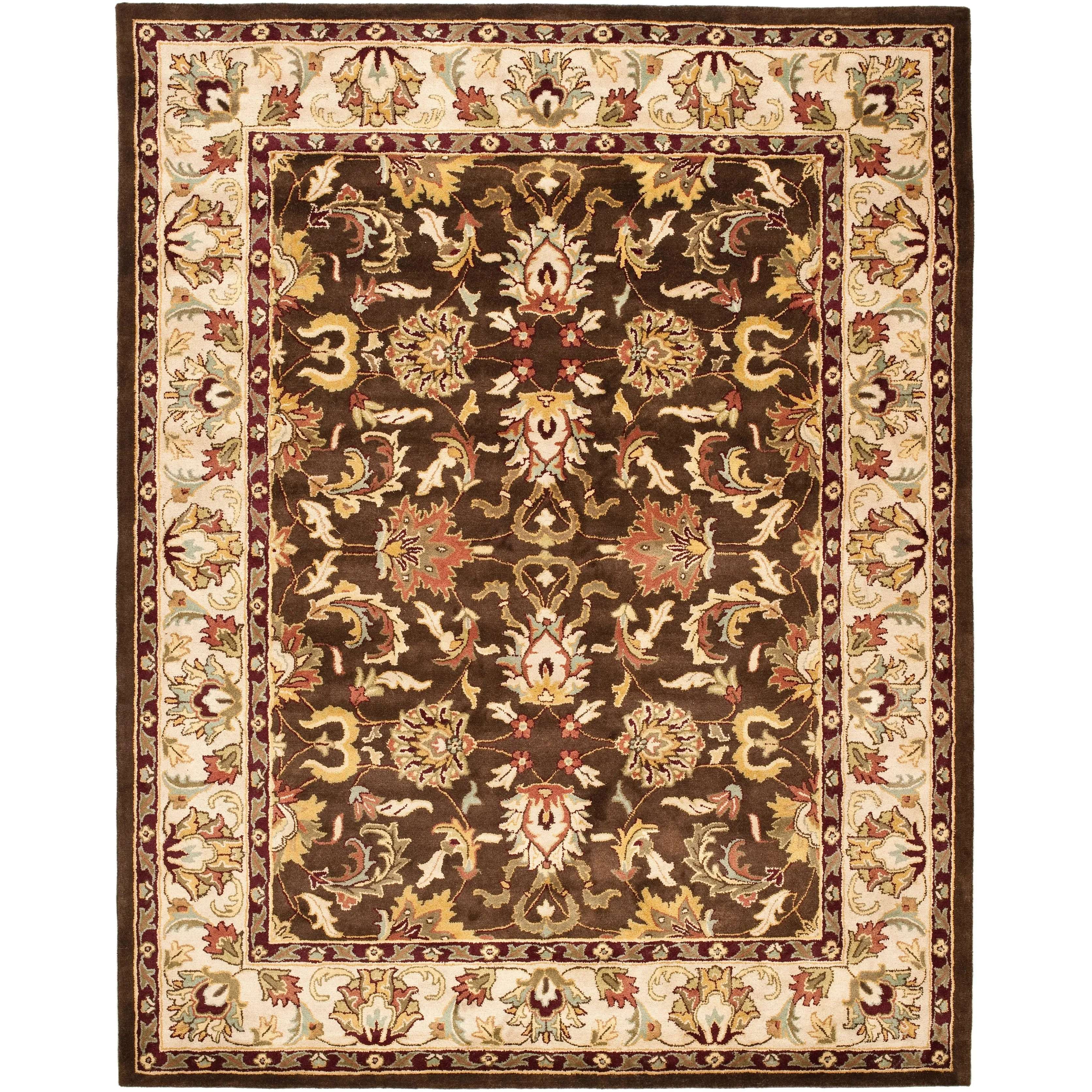 SAFAVIEH Handmade Heritage Villa Screen Traditional Oriental Wool Rug