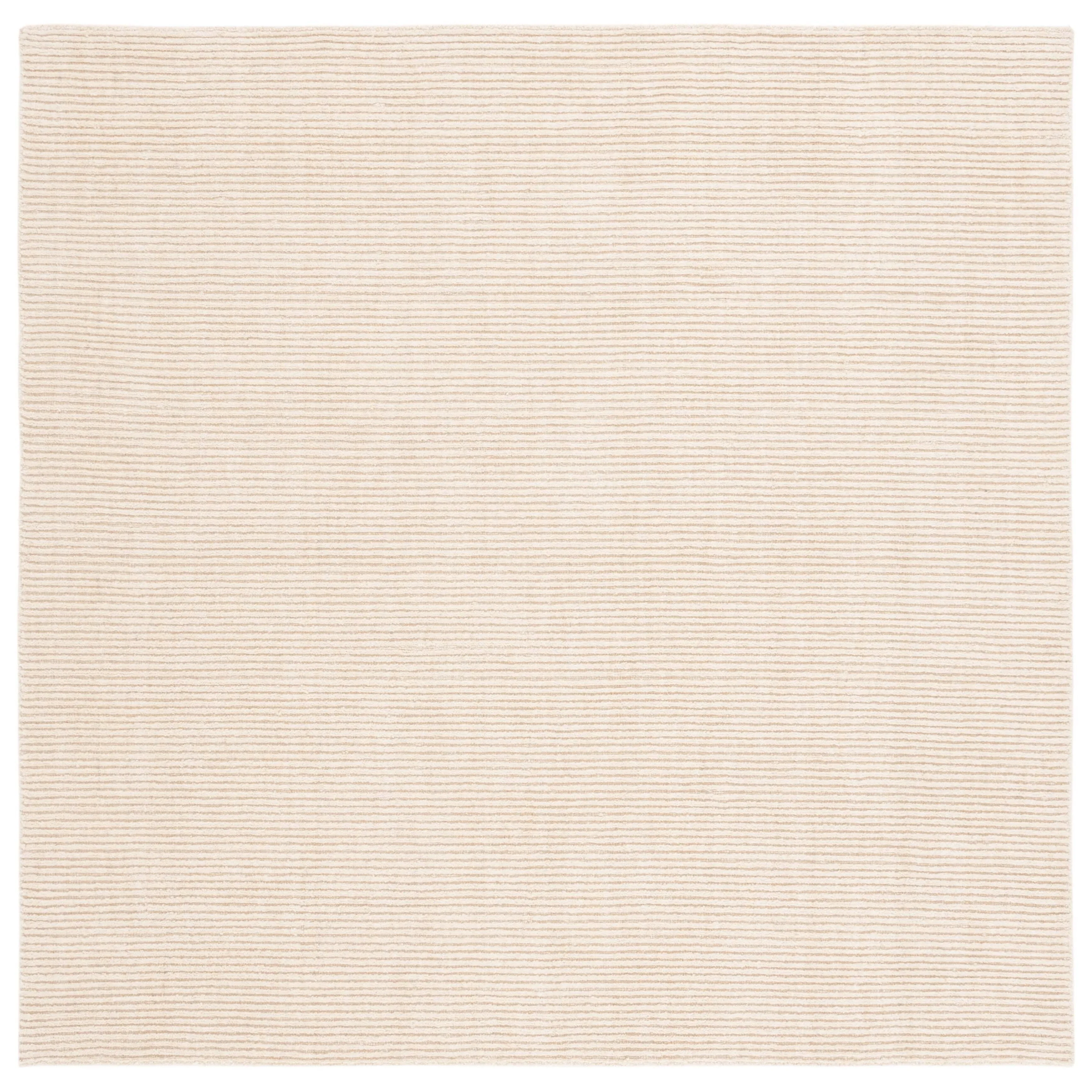 SAFAVIEH Handmade Himalaya Chrysanthemum Solid Wool Rug