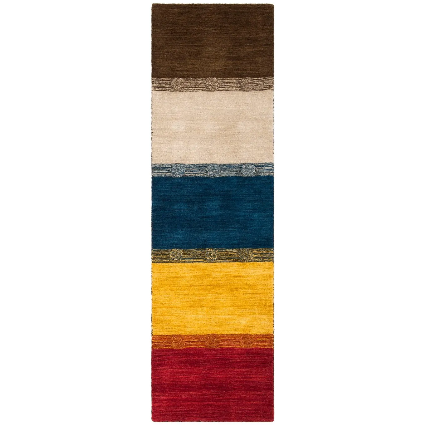 SAFAVIEH Handmade Himalaya Poppy Field Modern Wool Rug