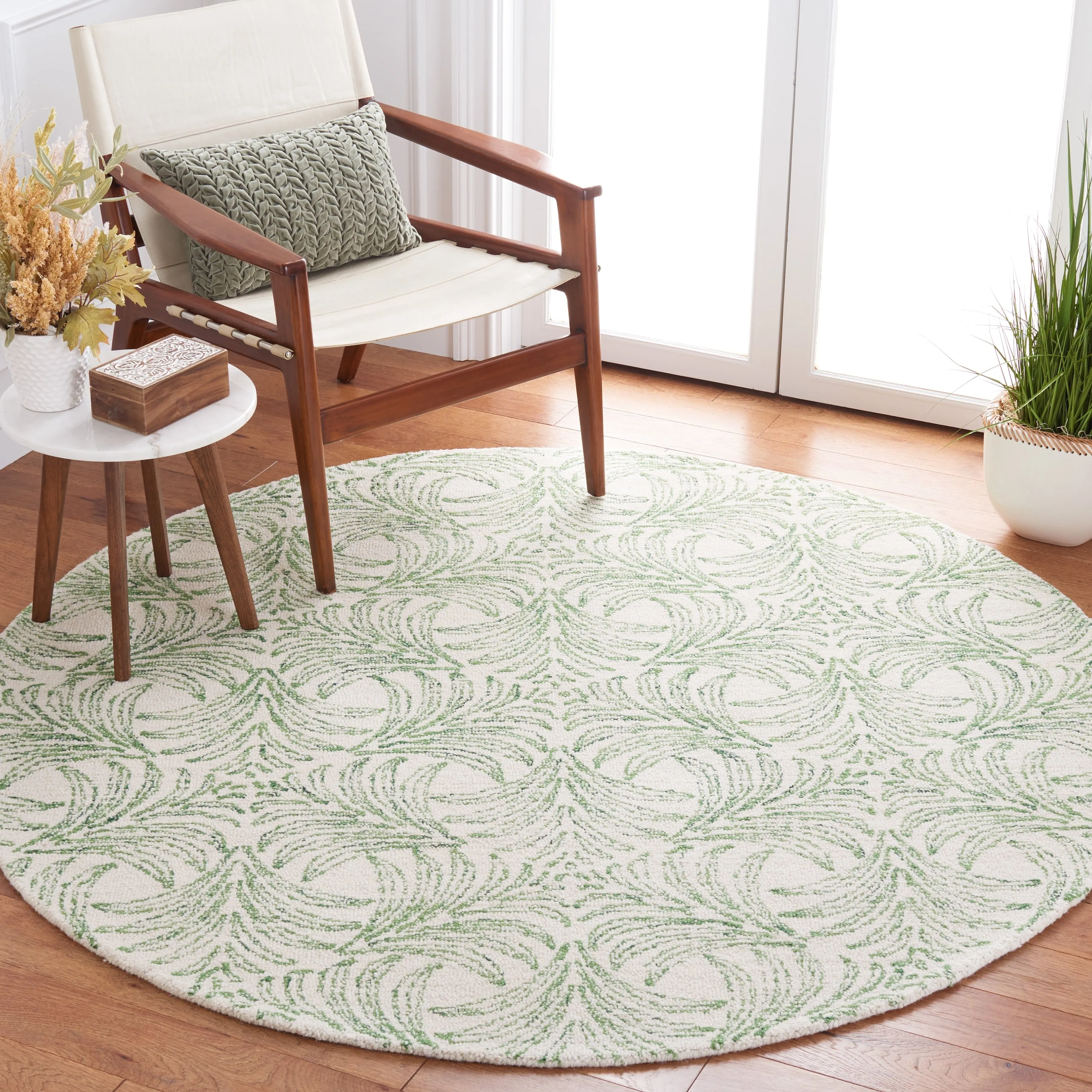 SAFAVIEH Handmade Jardin Hazan Wool Rug