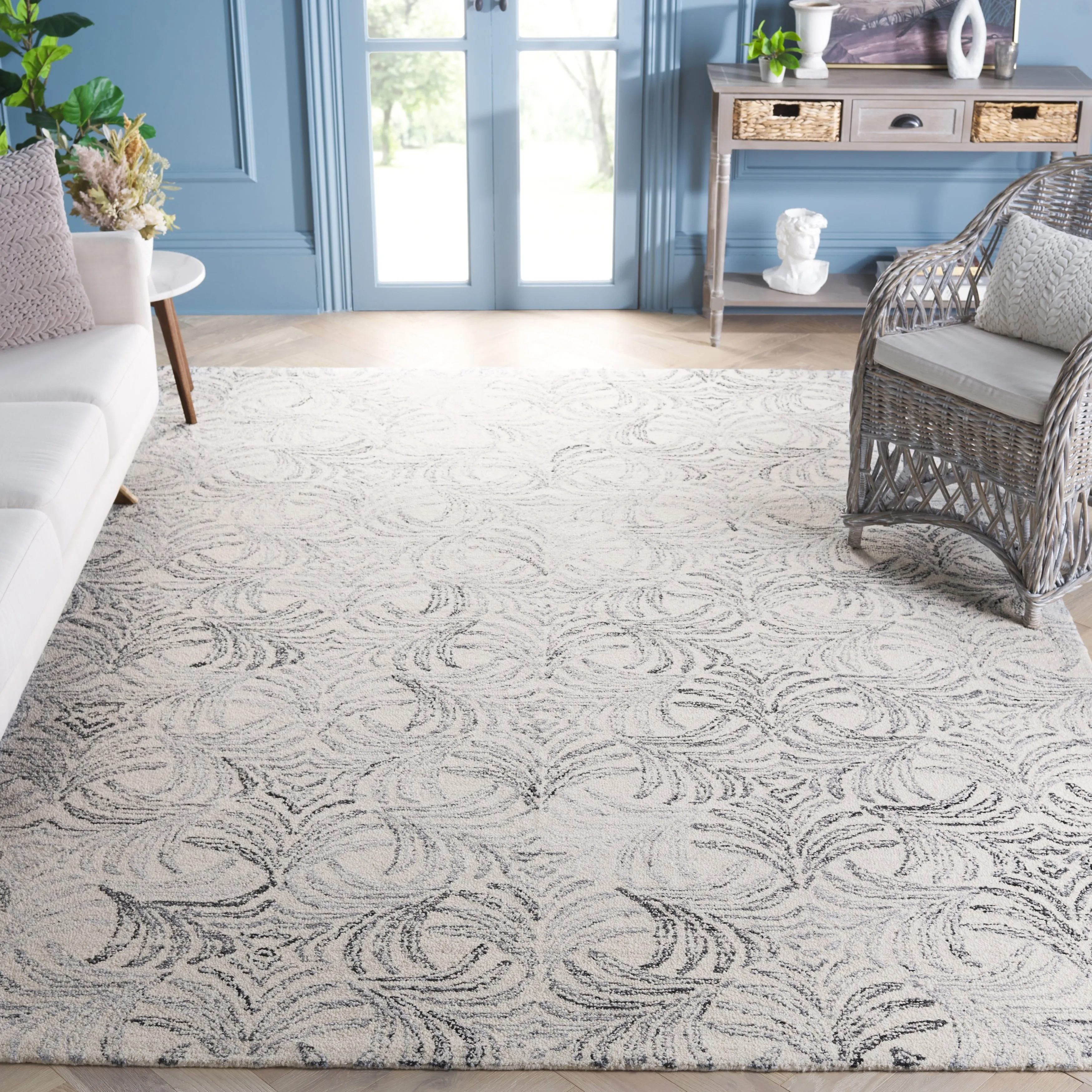 SAFAVIEH Handmade Jardin Hazan Wool Rug