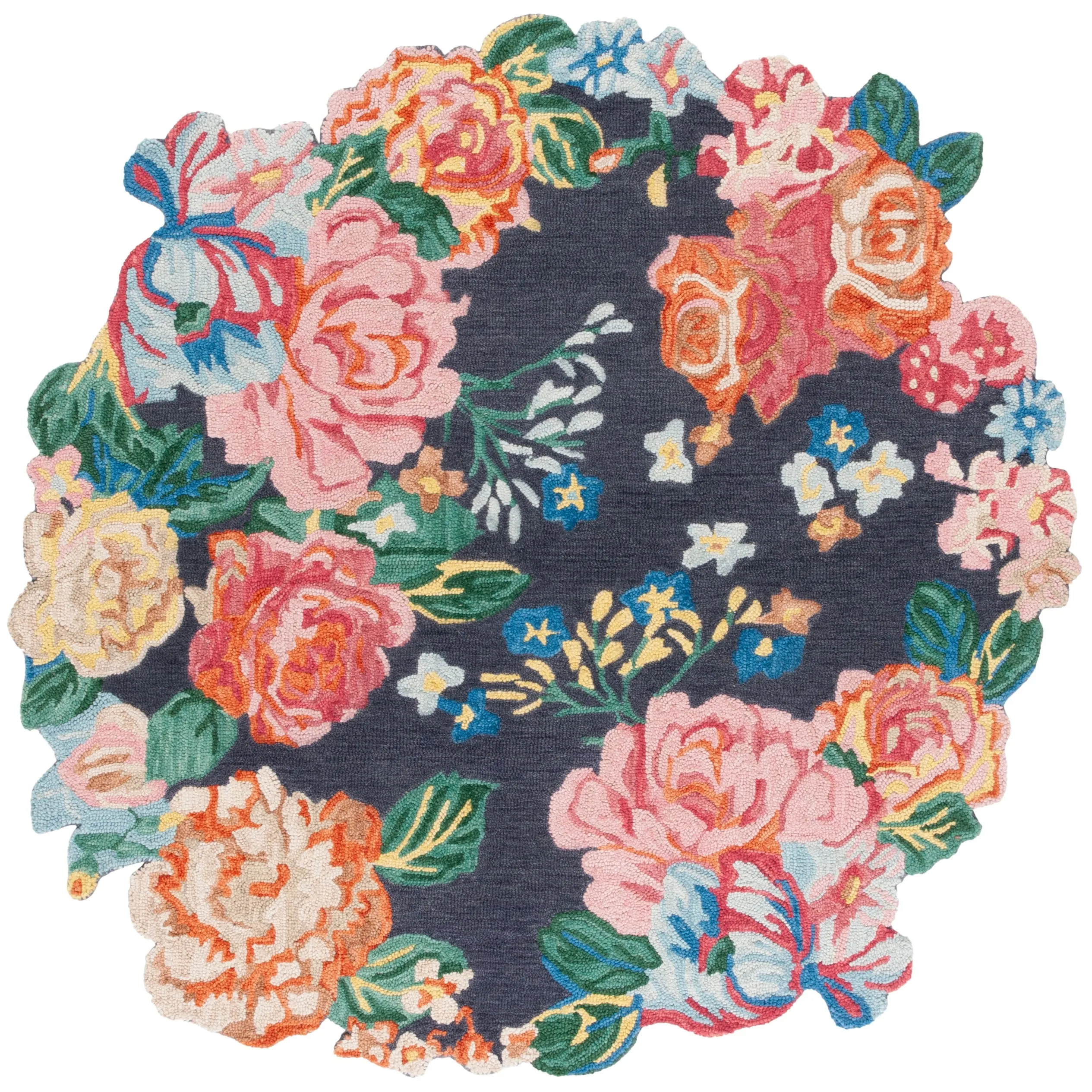 SAFAVIEH Handmade Jardin Sejada Country Wool Rug