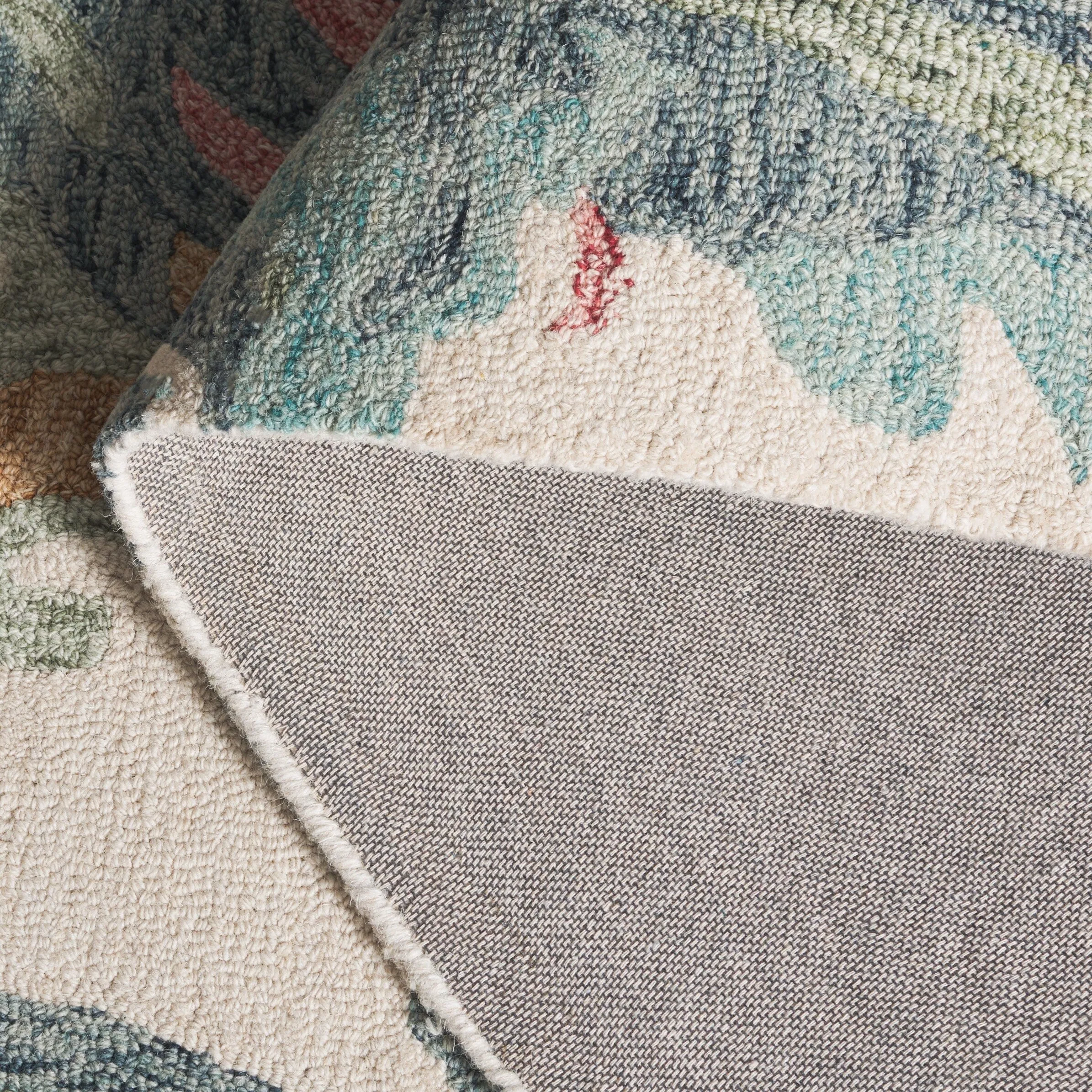 SAFAVIEH Handmade Jardin Shiho Country Wool Rug