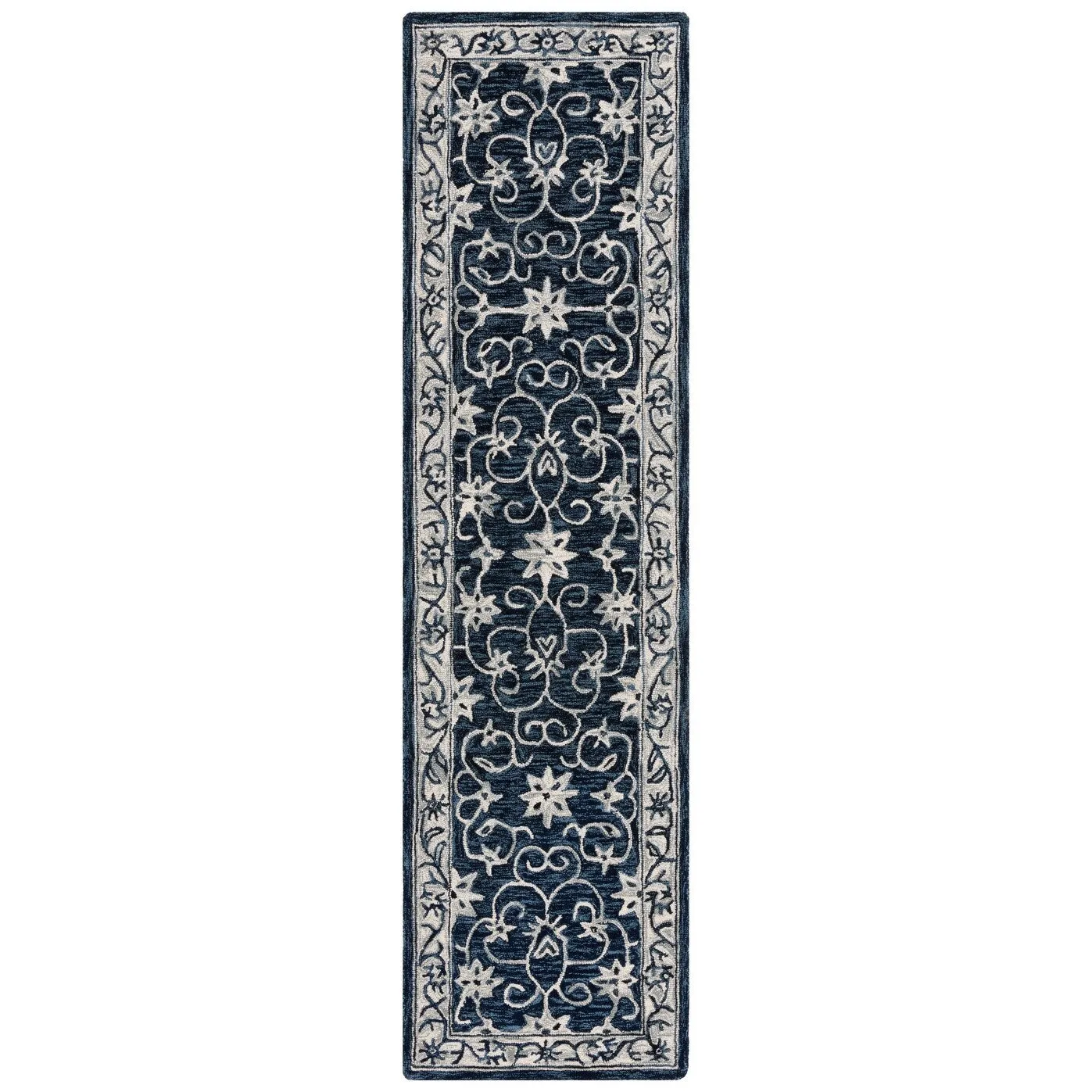 SAFAVIEH Handmade Jardin Trinchen Floral Wool Rug