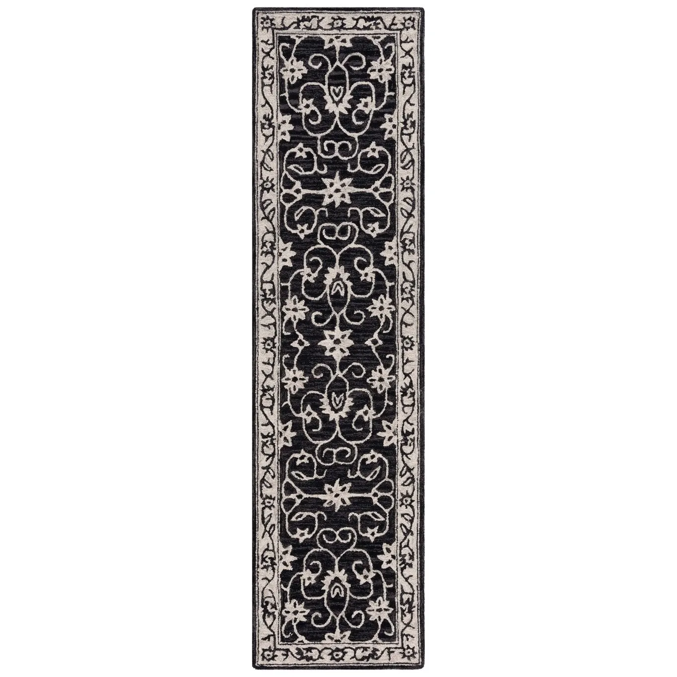 SAFAVIEH Handmade Jardin Trinchen Floral Wool Rug