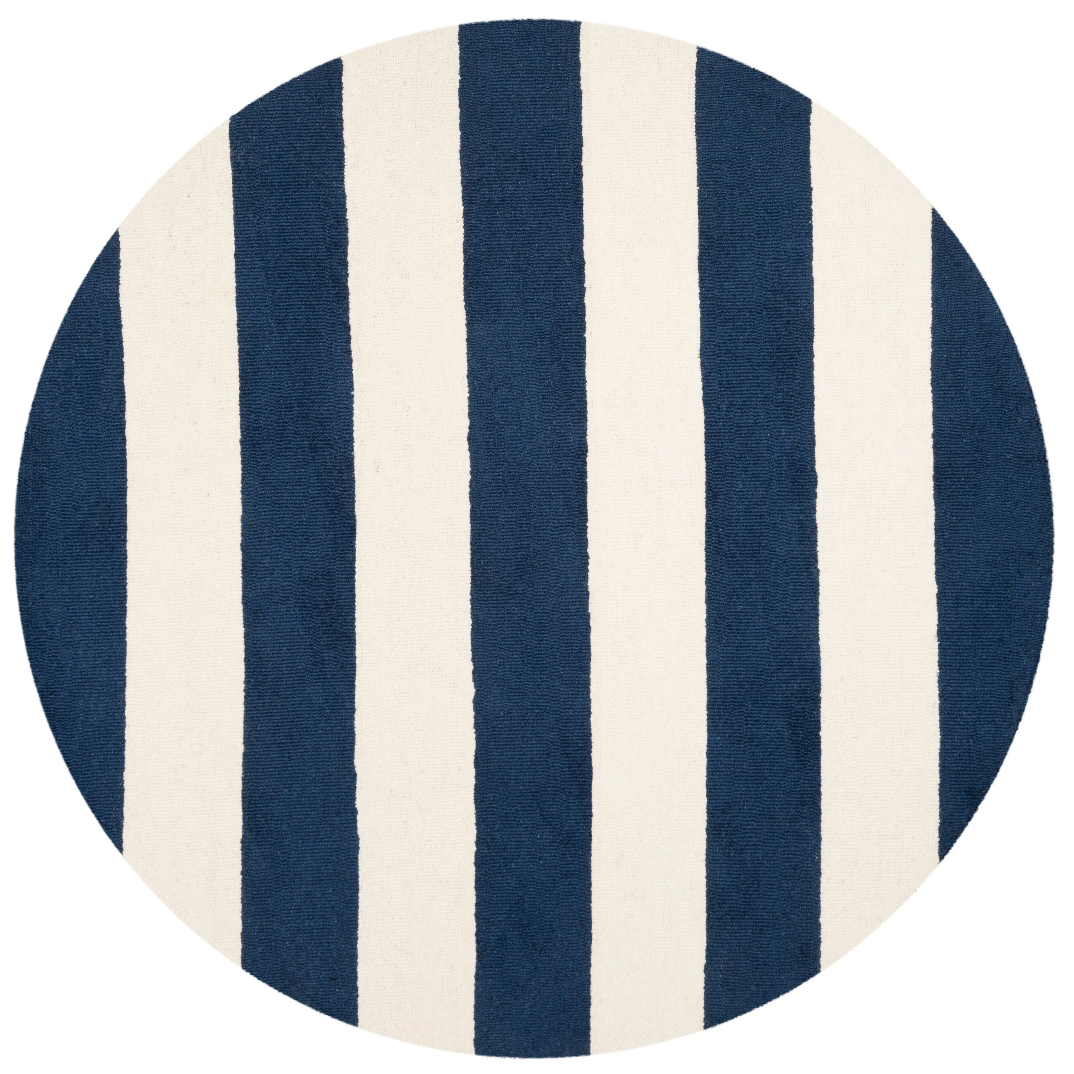 SAFAVIEH Handmade Kids Destiney Stripe Wool Rug