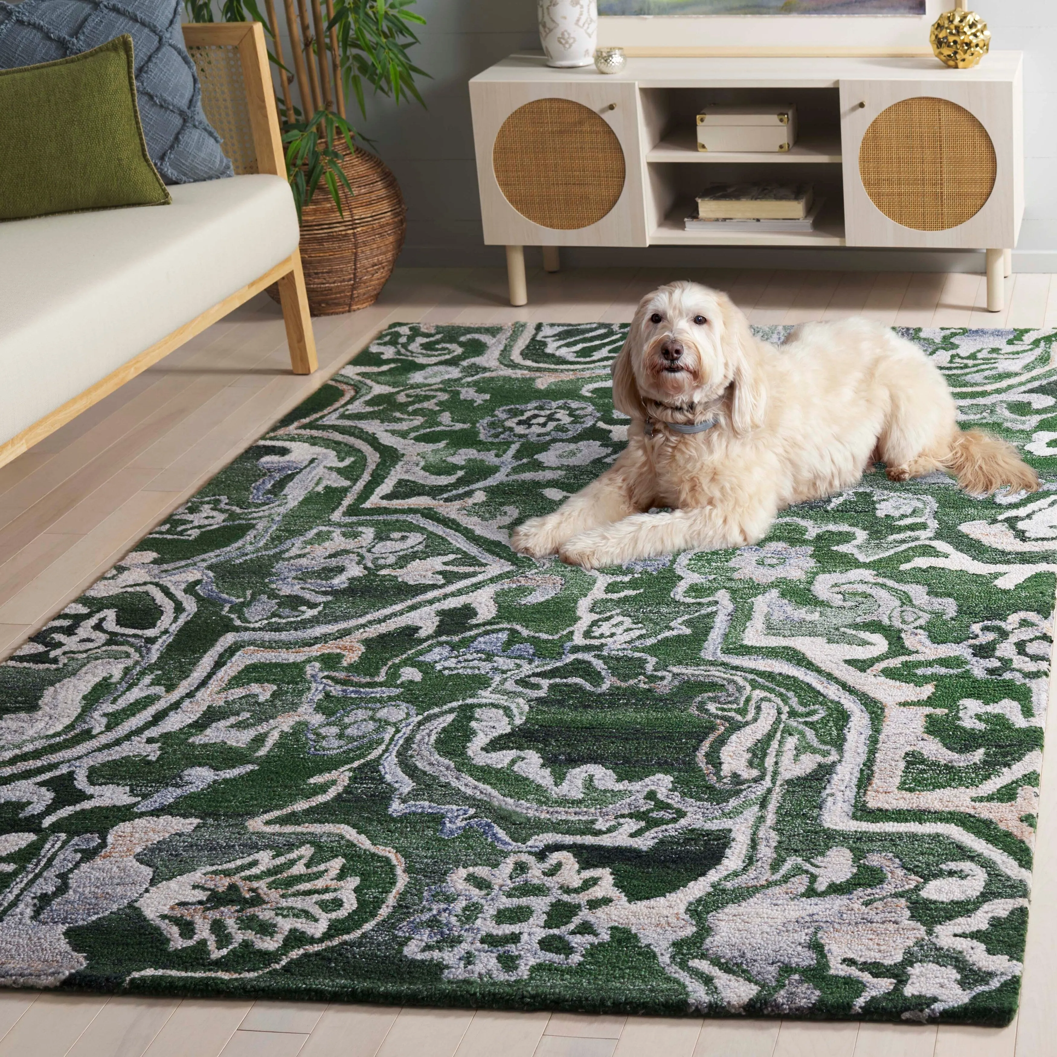 SAFAVIEH Handmade Marquee Nahla Rug