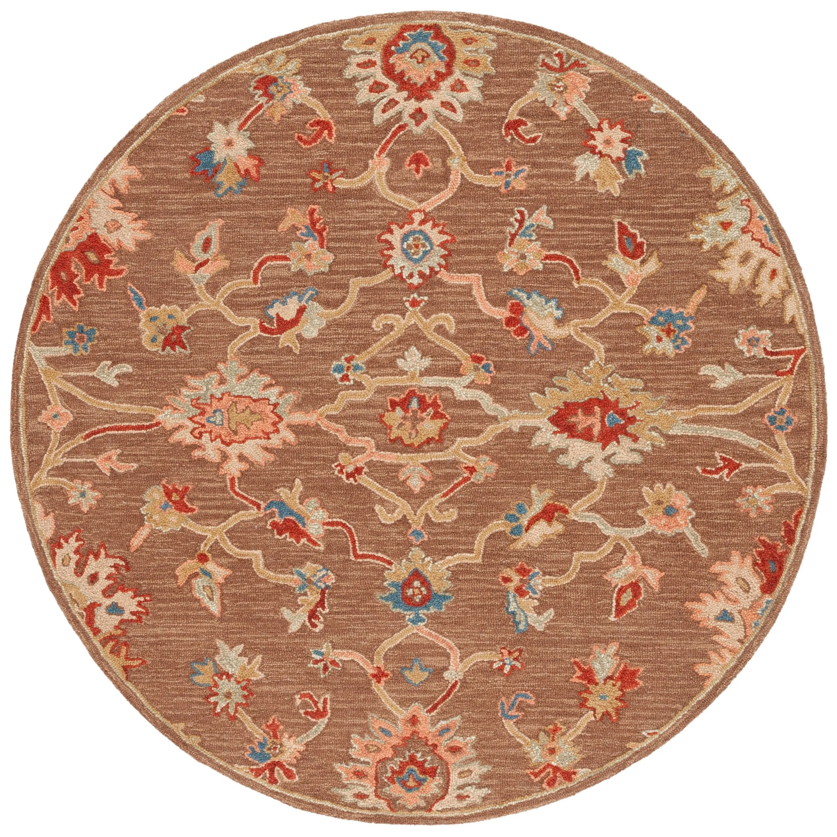 SAFAVIEH Handmade Metro Christele French Country Floral Wool Rug