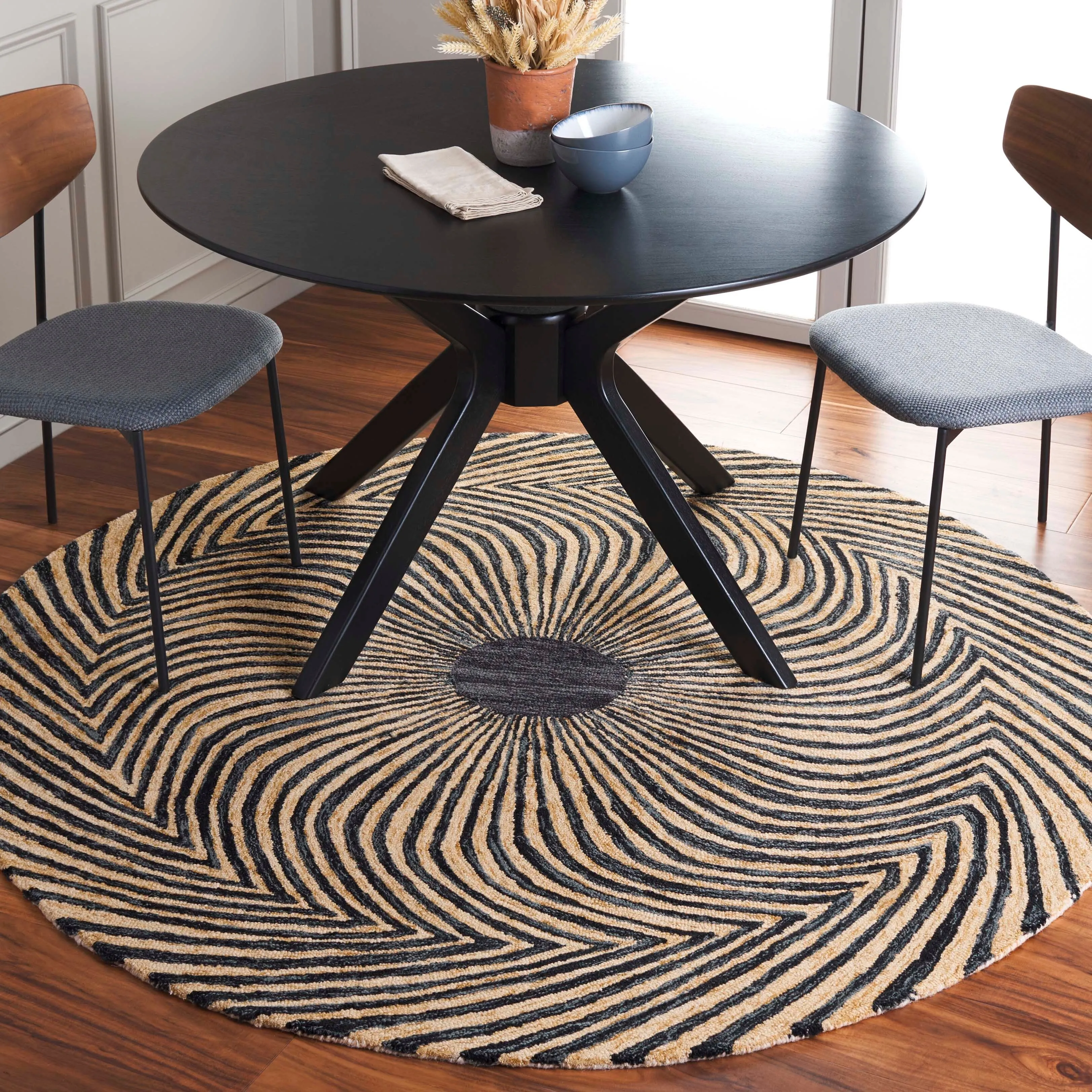 SAFAVIEH Handmade Metro Gayatri French Country Wool Rug