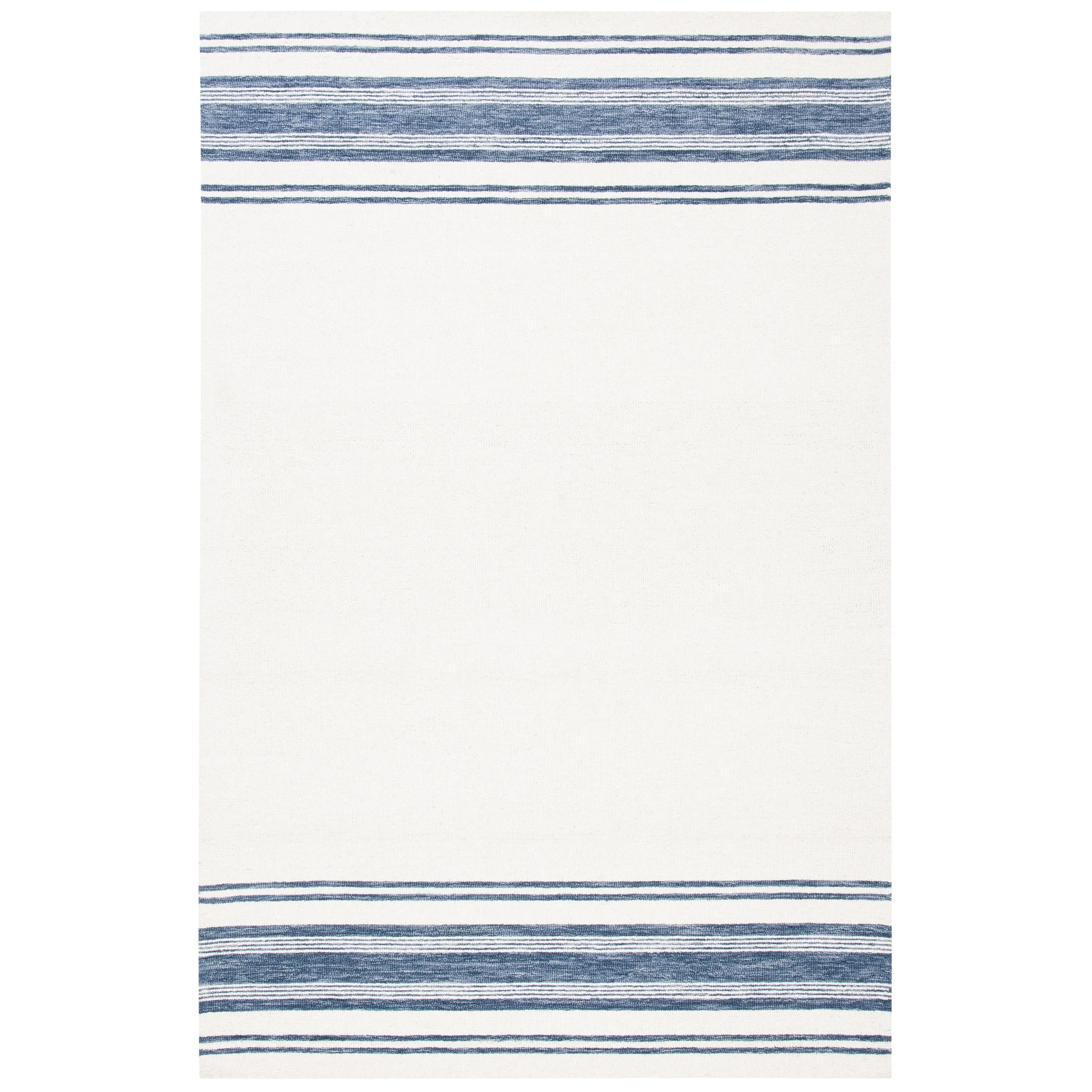 SAFAVIEH Handmade Metro Hedije Stripe Wool Rug