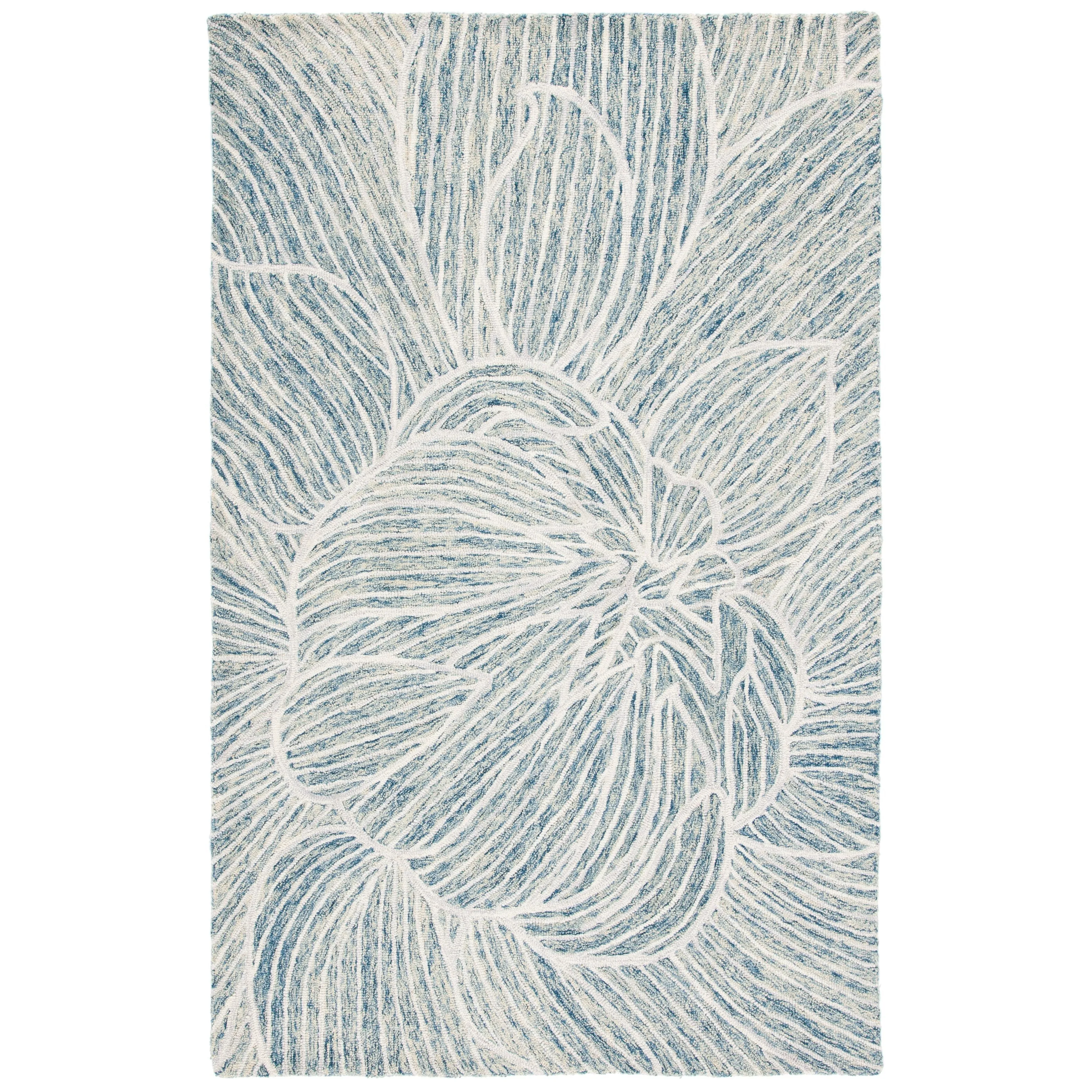 SAFAVIEH Handmade Metro Madlene Abstract Floral Wool Rug