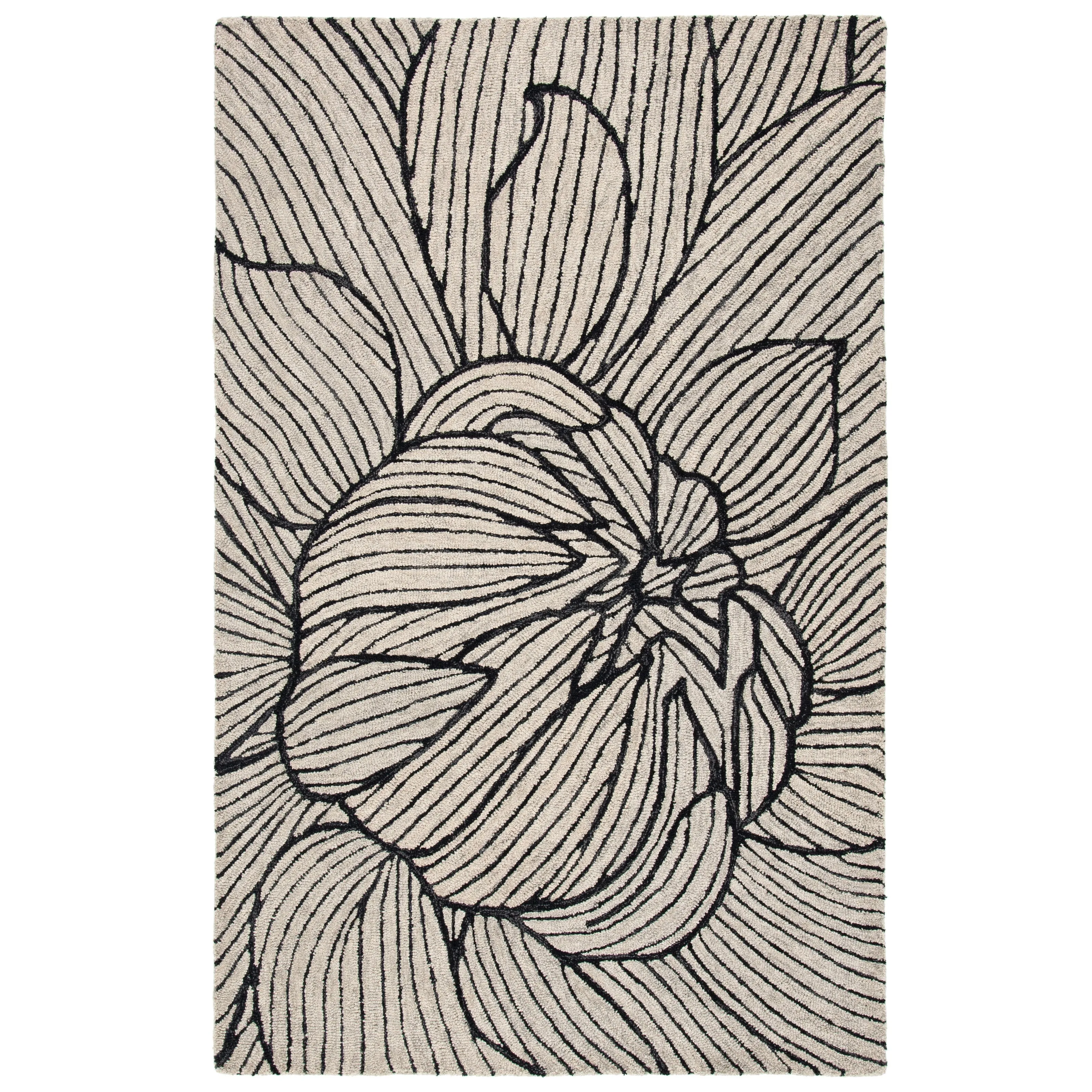 SAFAVIEH Handmade Metro Madlene Abstract Floral Wool Rug