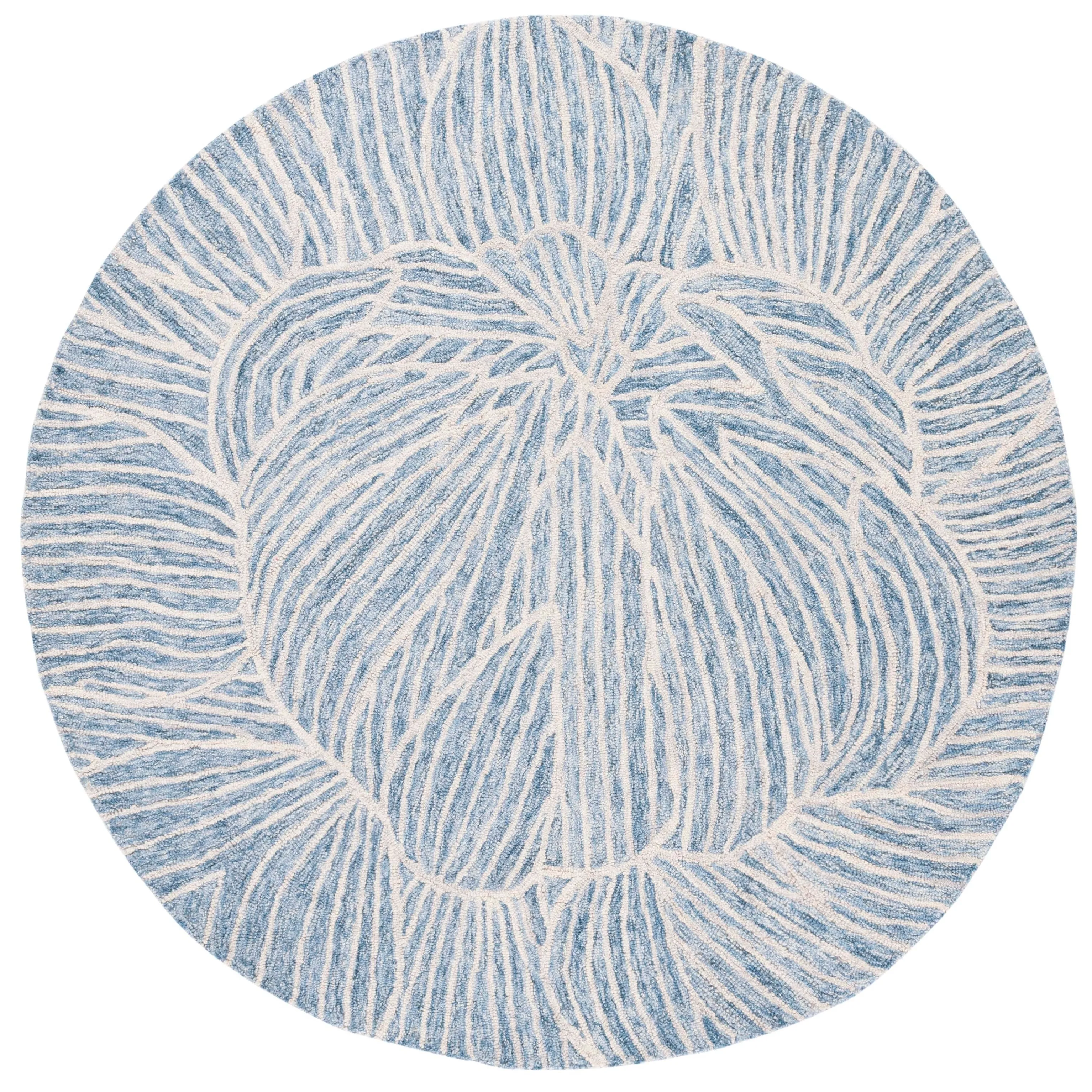 SAFAVIEH Handmade Metro Madlene Abstract Floral Wool Rug