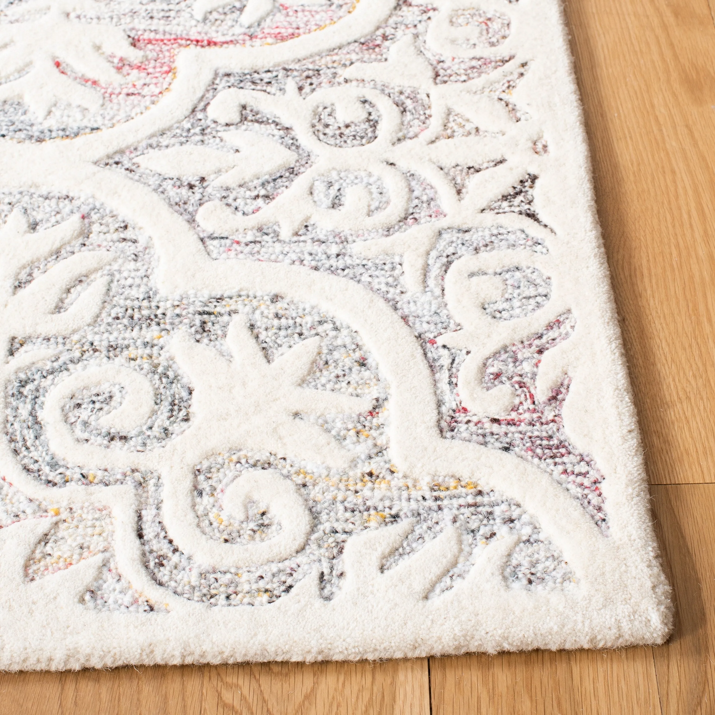 SAFAVIEH Handmade Metro Raphy French Country Wool Rug