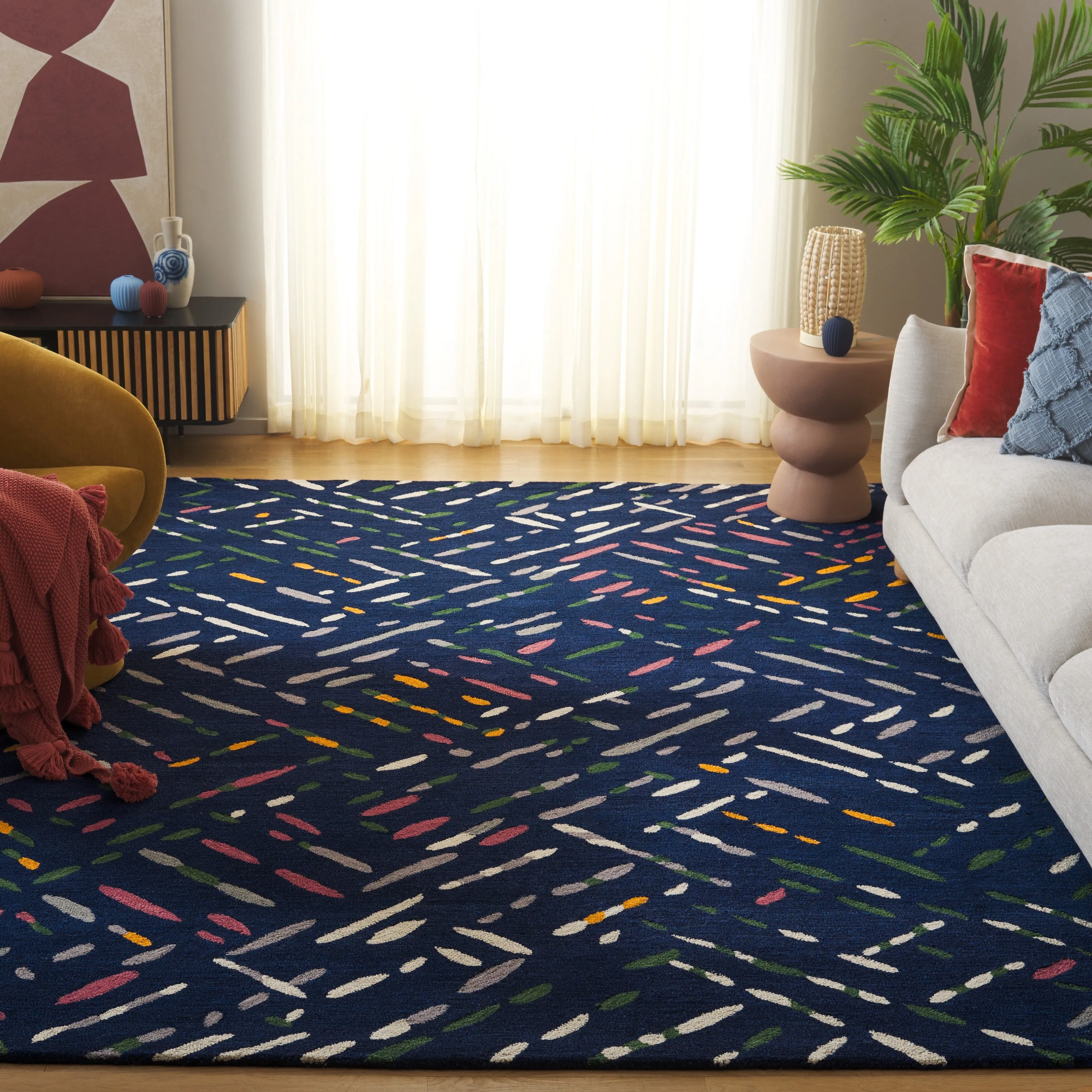 SAFAVIEH Handmade Metro Rhianwen Wool Rug