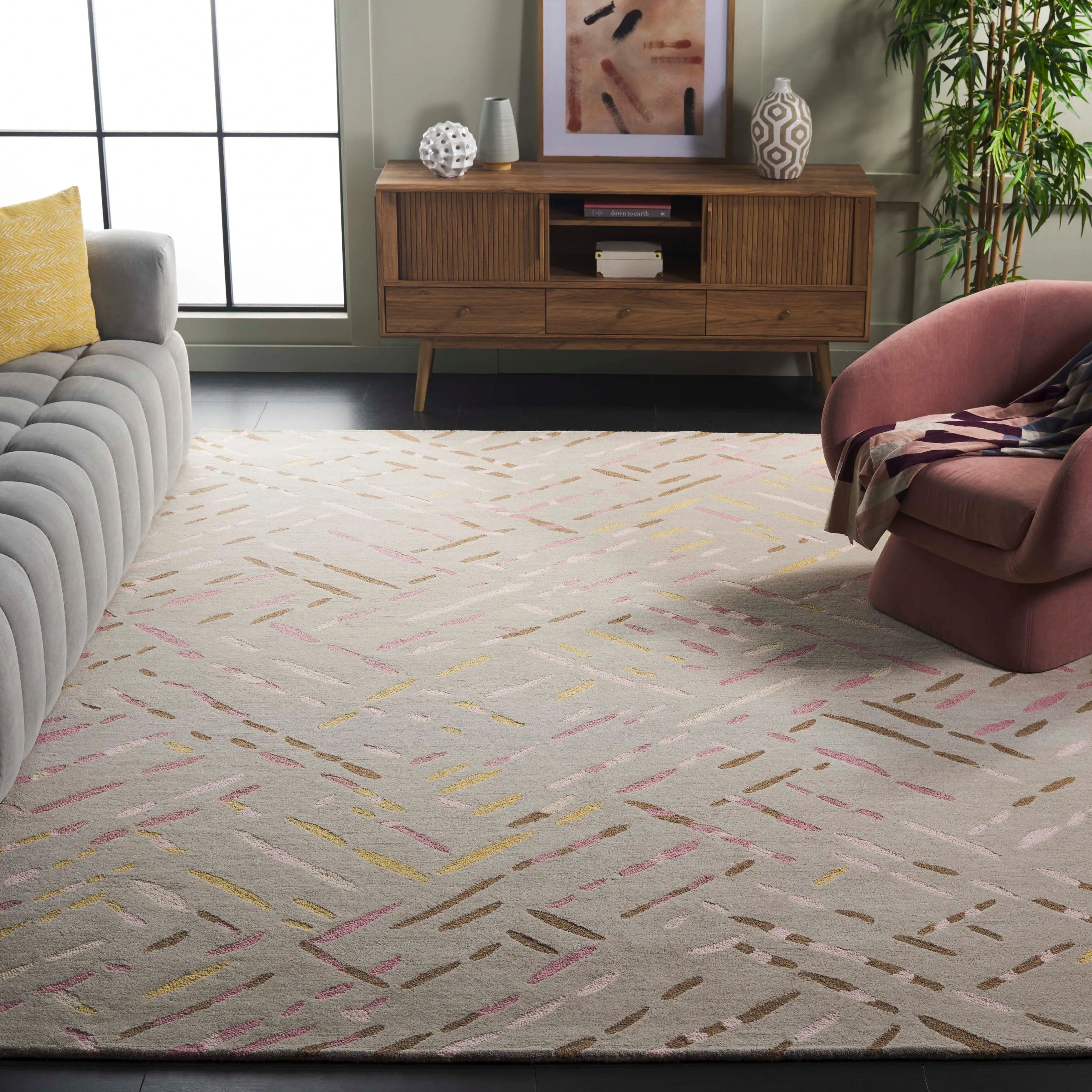 SAFAVIEH Handmade Metro Rhianwen Wool Rug