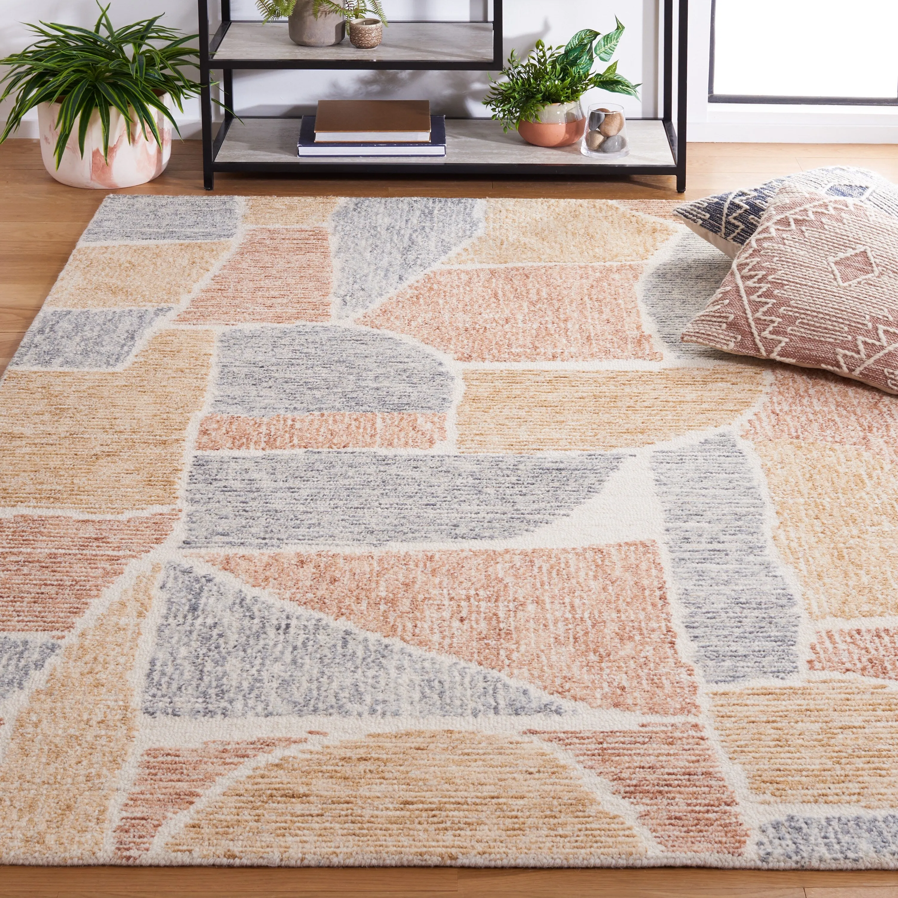 SAFAVIEH Handmade Metro Zeycan Modern Wool Rug