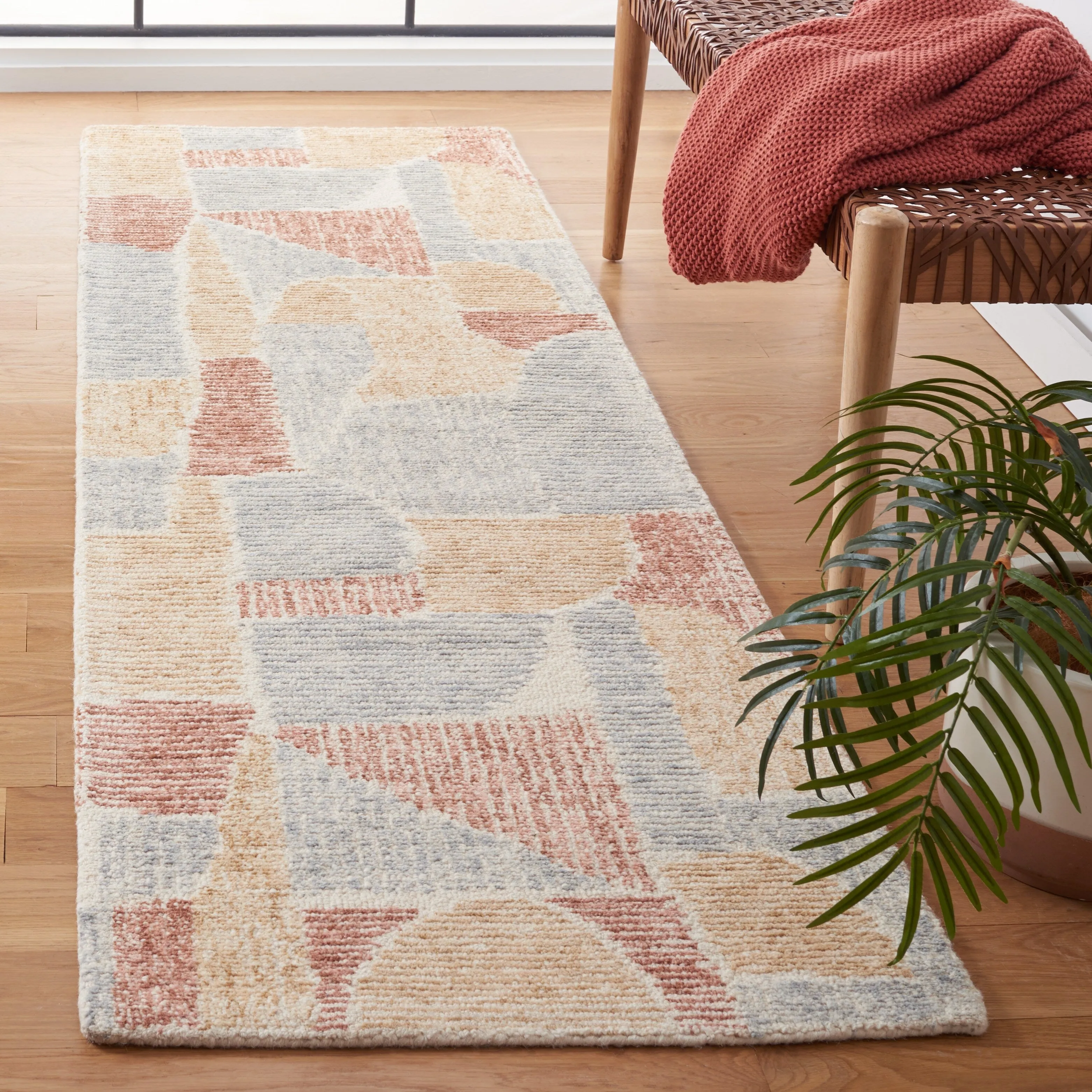 SAFAVIEH Handmade Metro Zeycan Modern Wool Rug