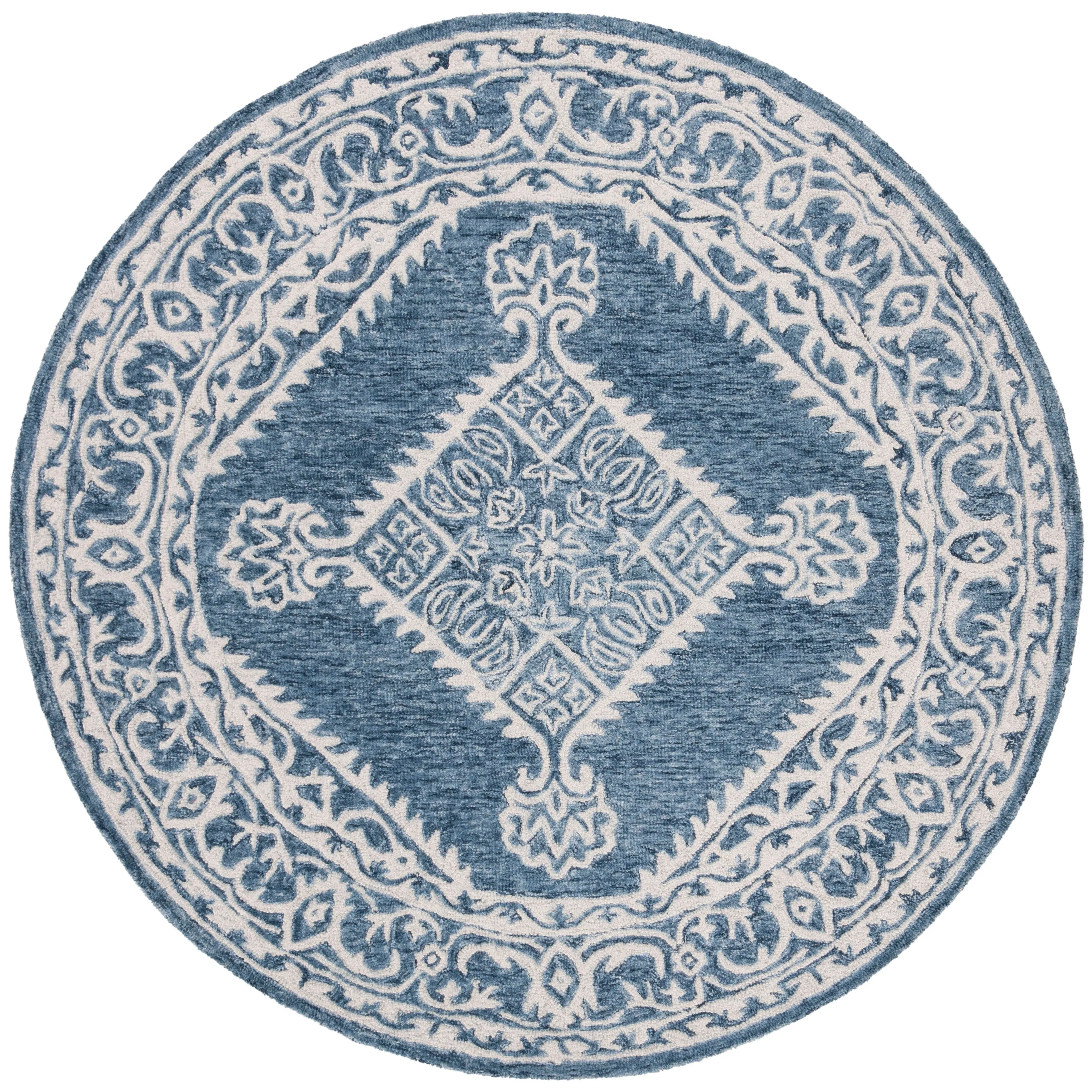SAFAVIEH Handmade Micro-Loop Adje Wool Rug