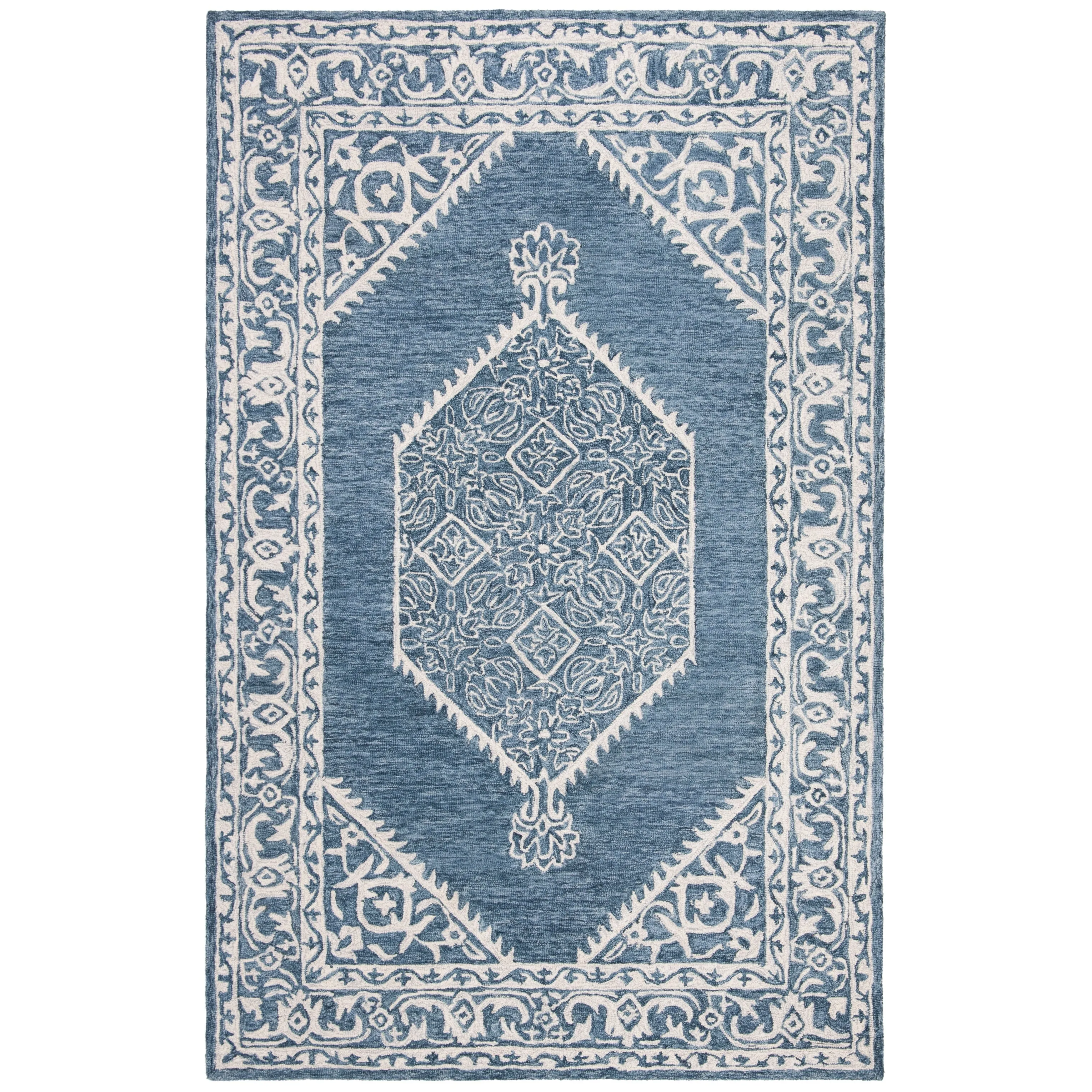 SAFAVIEH Handmade Micro-Loop Adje Wool Rug