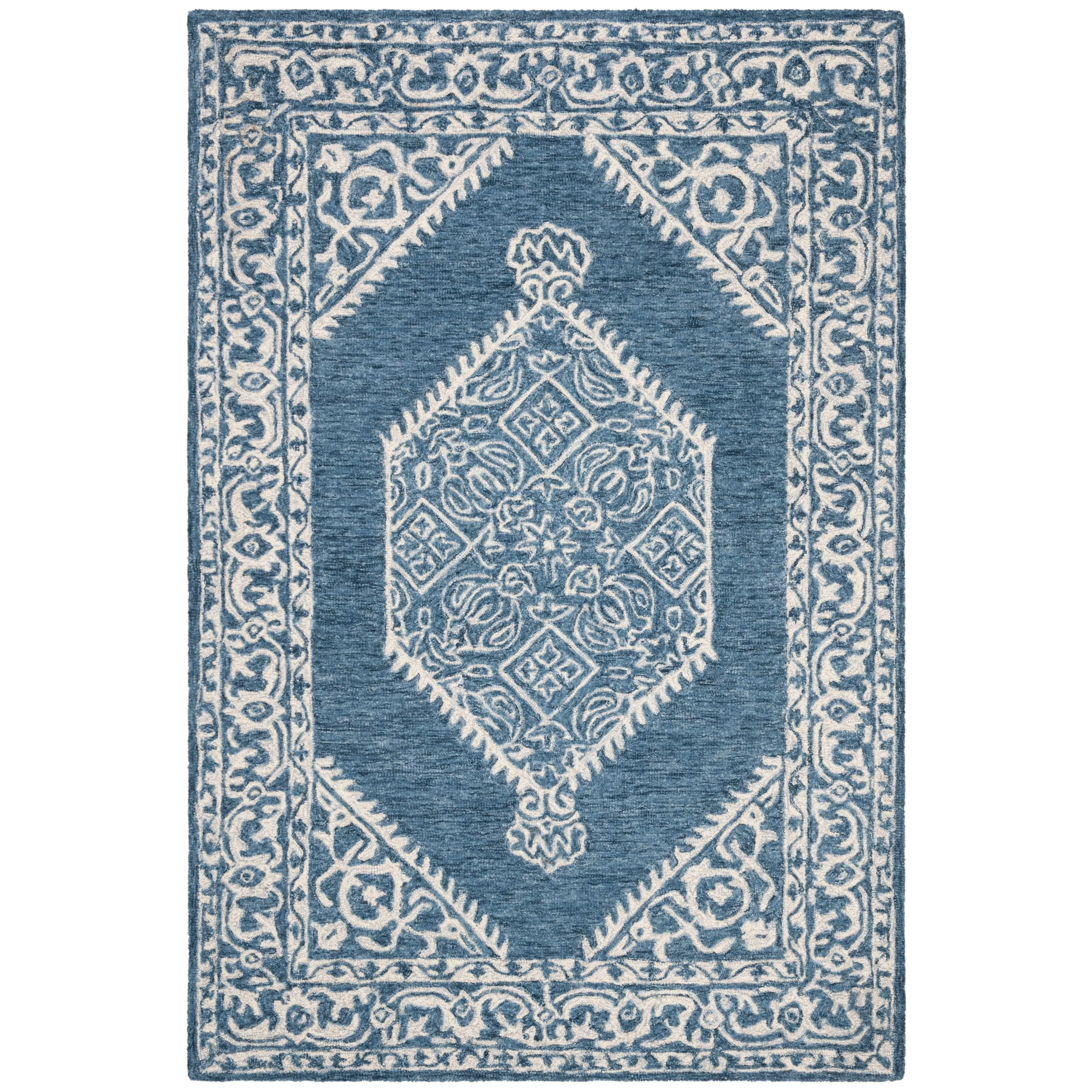 SAFAVIEH Handmade Micro-Loop Adje Wool Rug