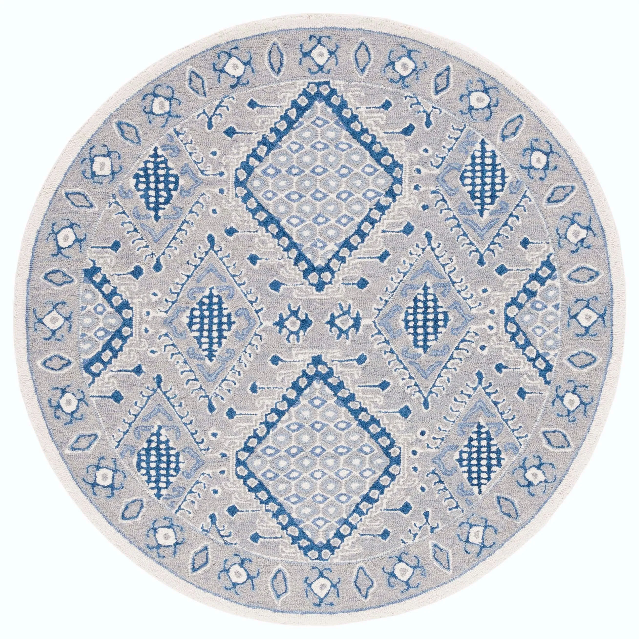 SAFAVIEH Handmade Micro-Loop Anouschka Wool Rug