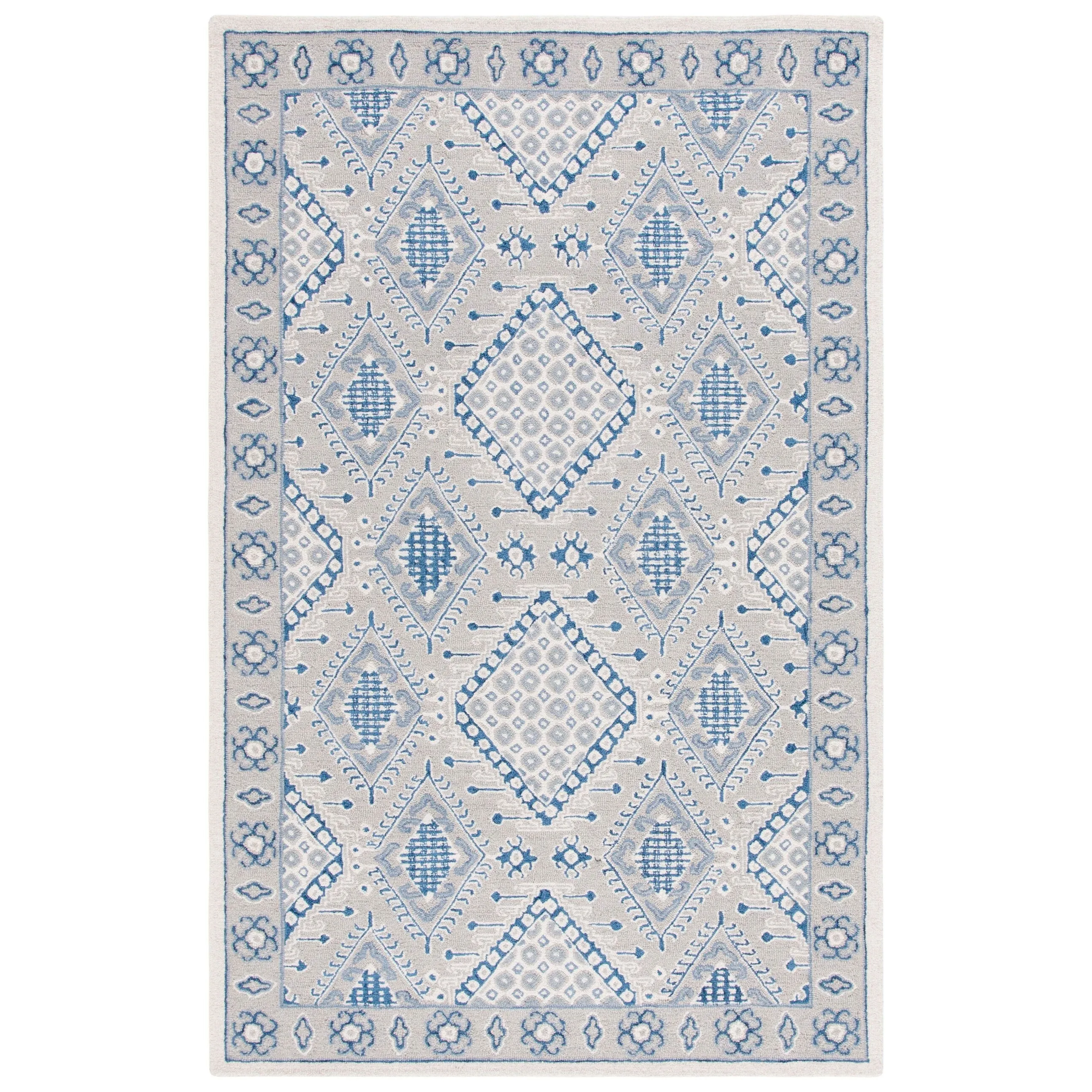 SAFAVIEH Handmade Micro-Loop Anouschka Wool Rug