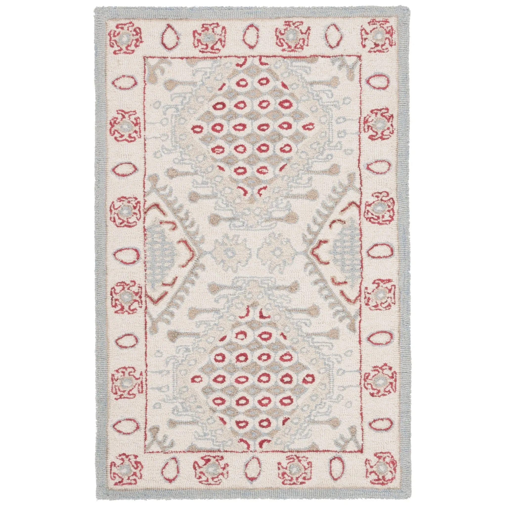 SAFAVIEH Handmade Micro-Loop Anouschka Wool Rug