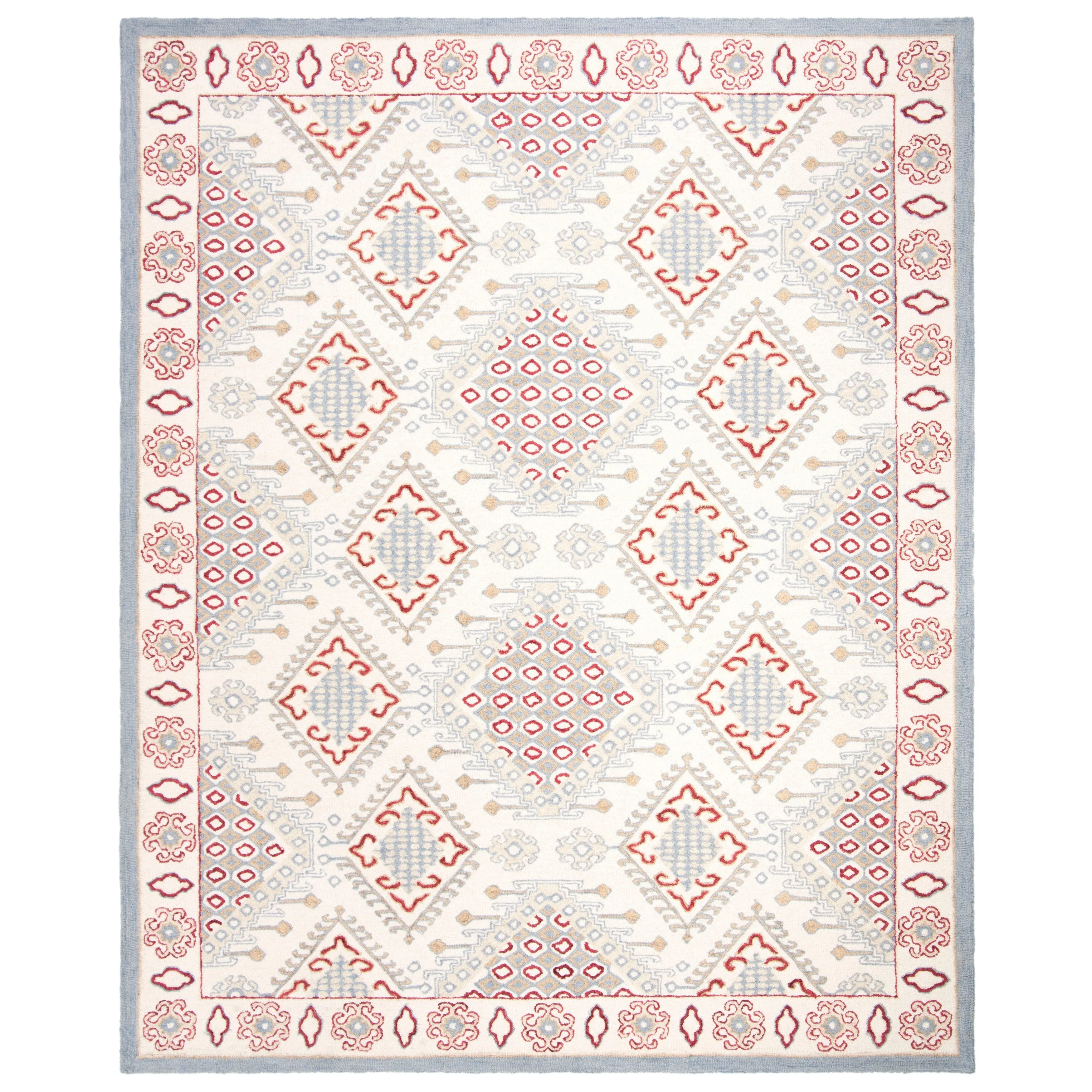 SAFAVIEH Handmade Micro-Loop Anouschka Wool Rug