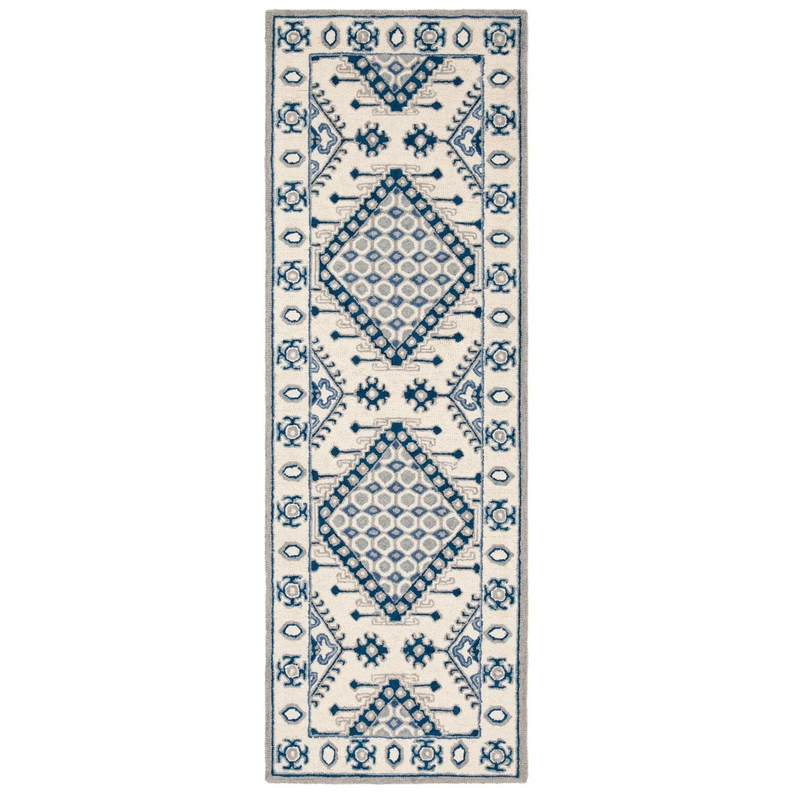 SAFAVIEH Handmade Micro-Loop Anouschka Wool Rug