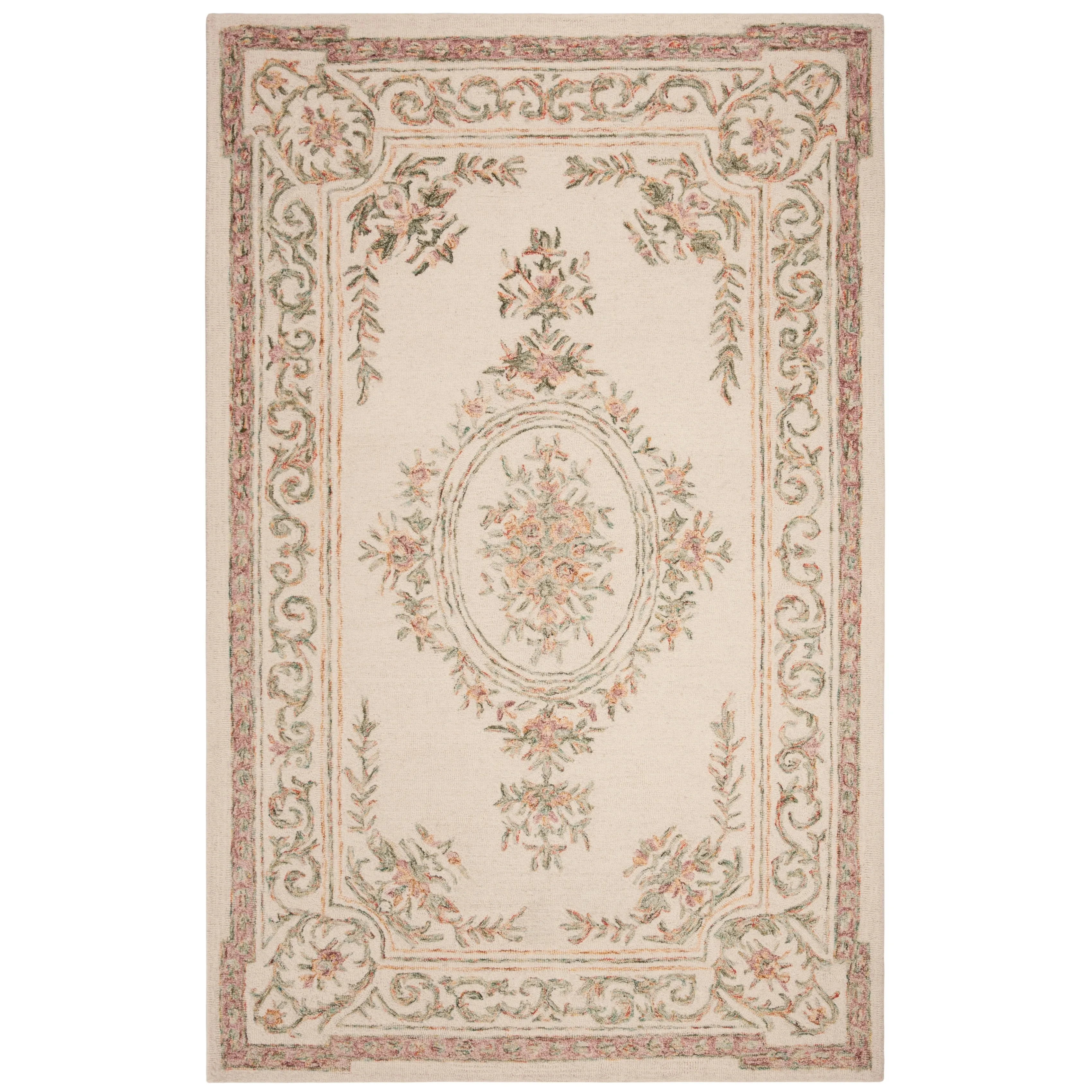 SAFAVIEH Handmade Micro-Loop Lelouda Wool Rug