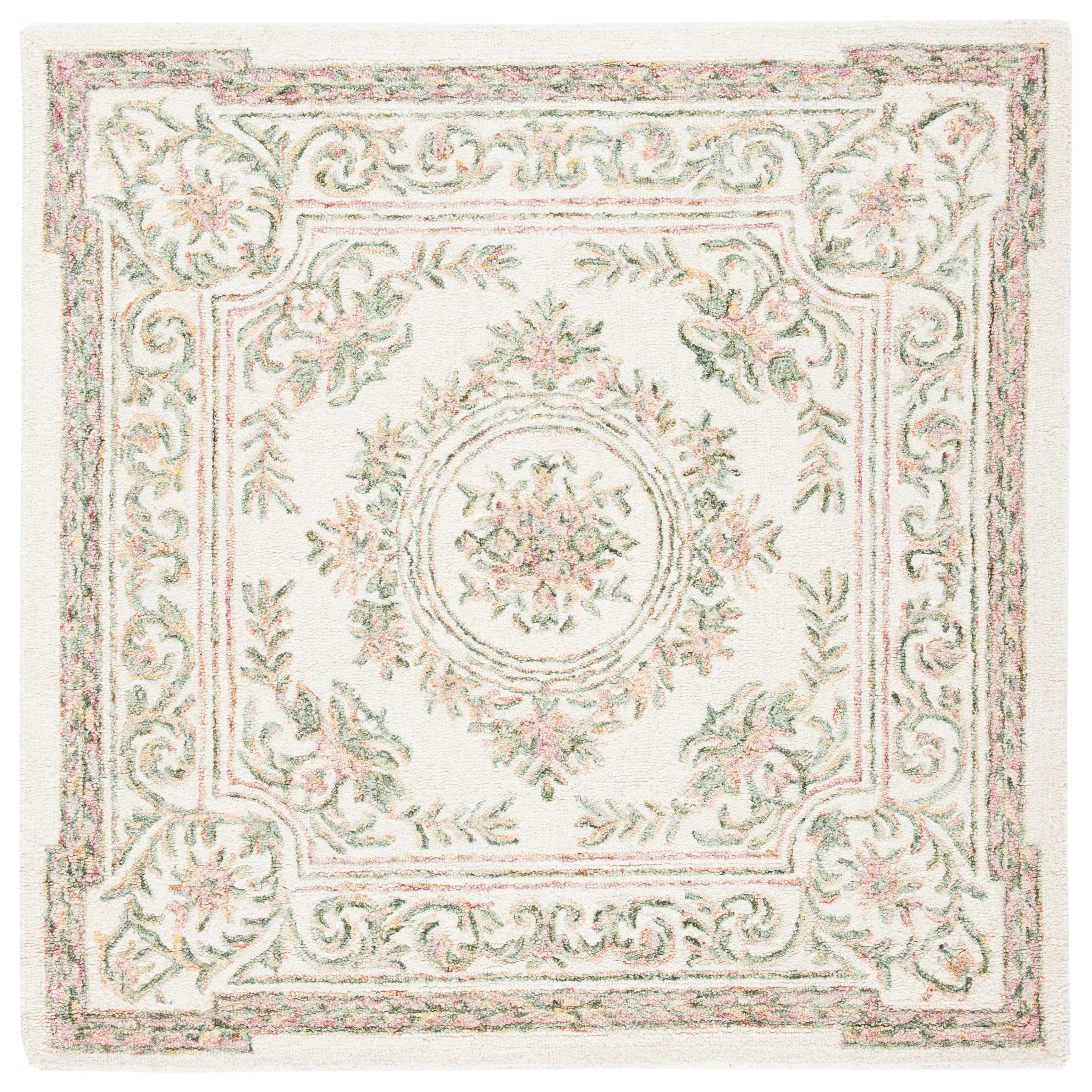 SAFAVIEH Handmade Micro-Loop Lelouda Wool Rug