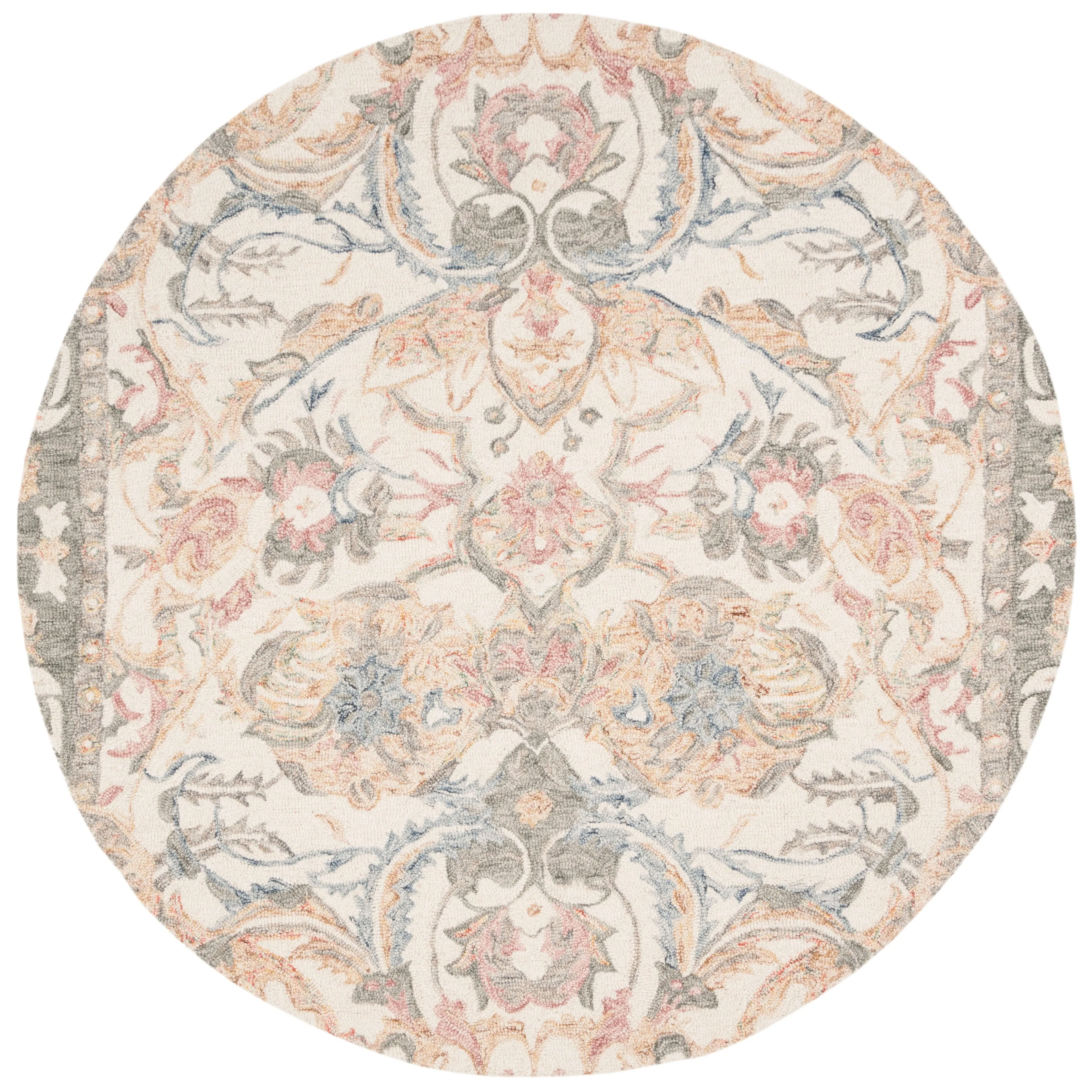 SAFAVIEH Handmade Micro-Loop Synnove Wool Rug