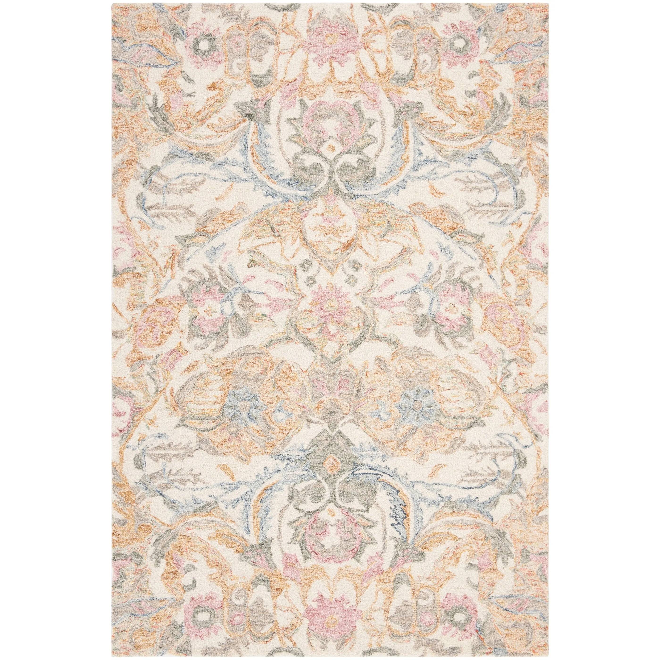 SAFAVIEH Handmade Micro-Loop Synnove Wool Rug