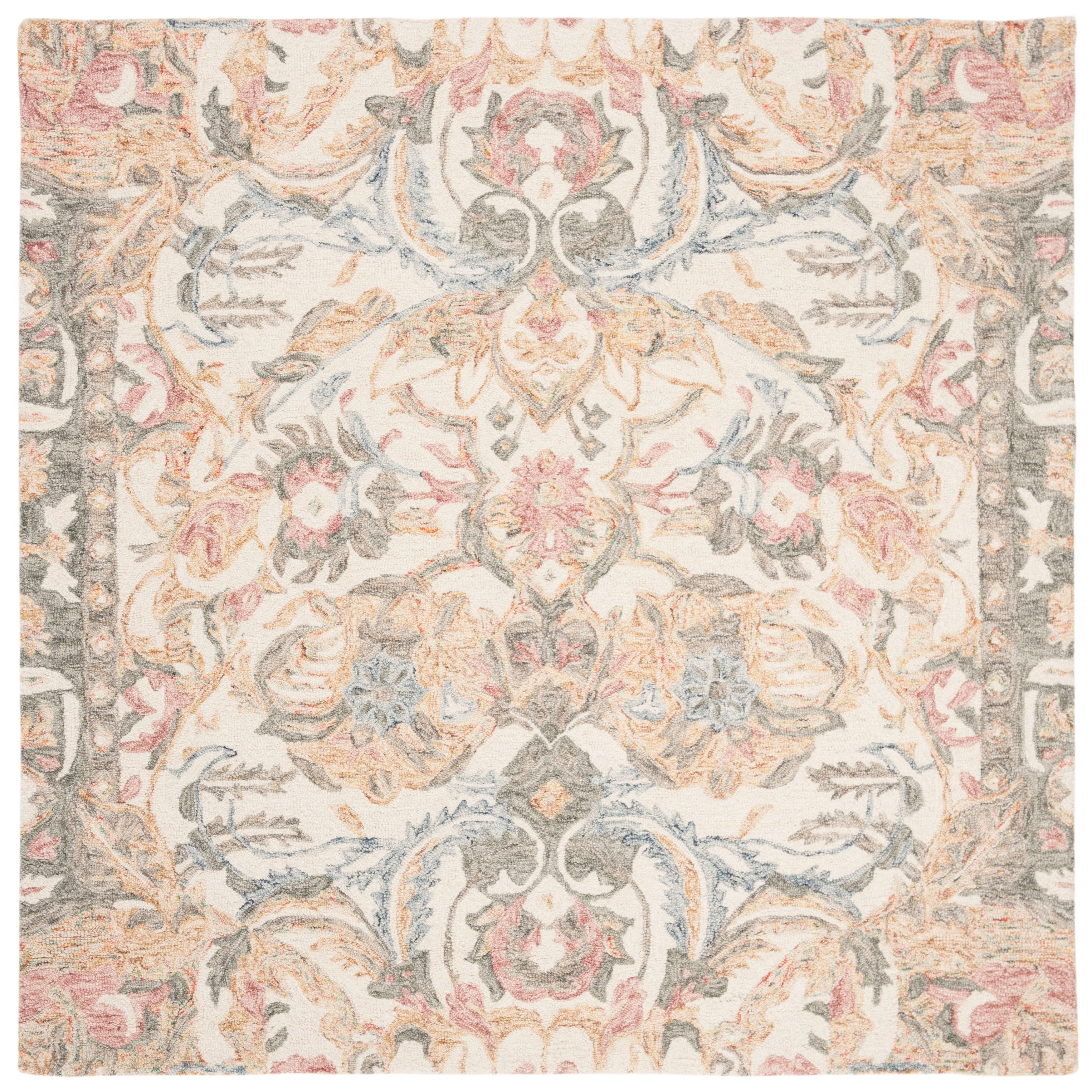 SAFAVIEH Handmade Micro-Loop Synnove Wool Rug