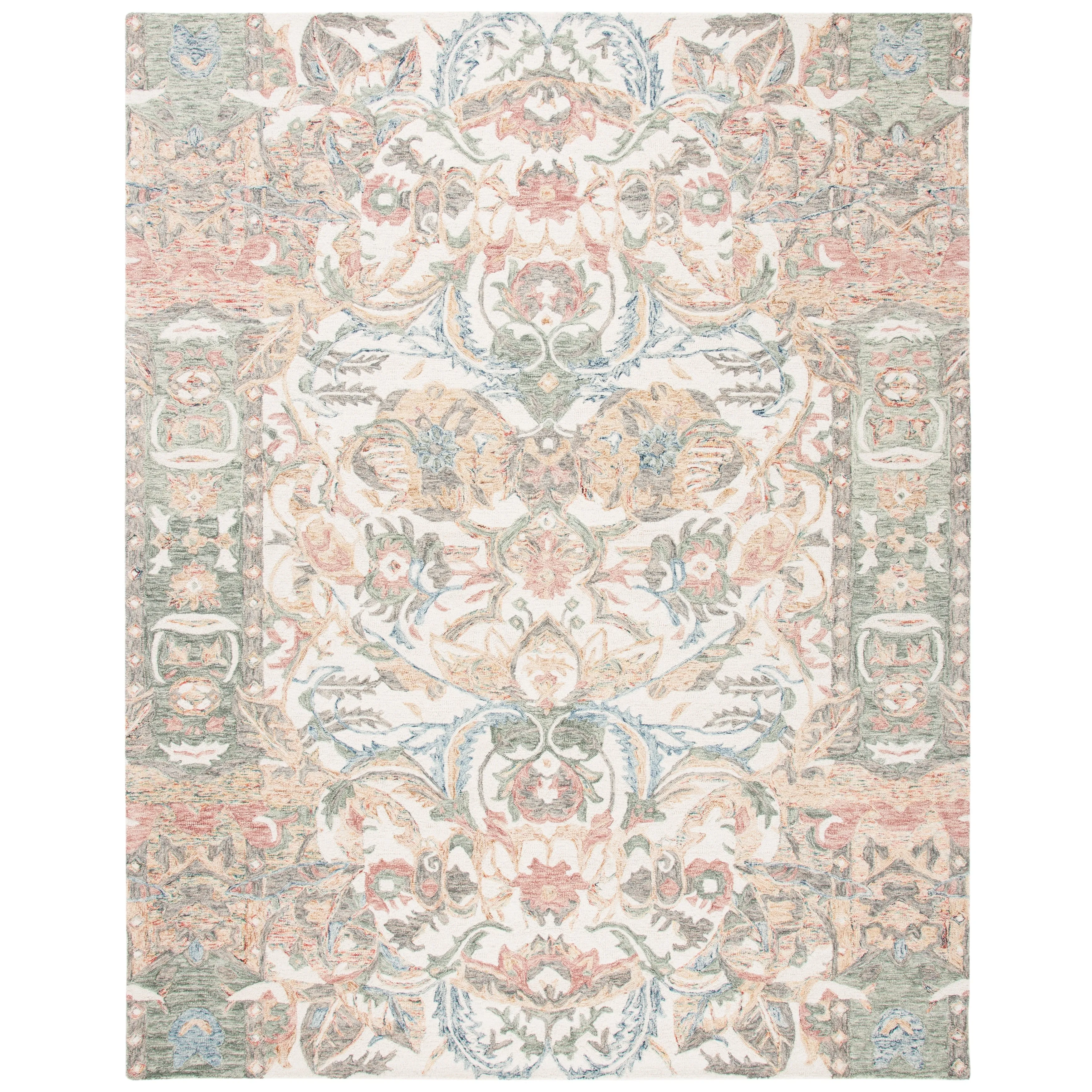 SAFAVIEH Handmade Micro-Loop Synnove Wool Rug