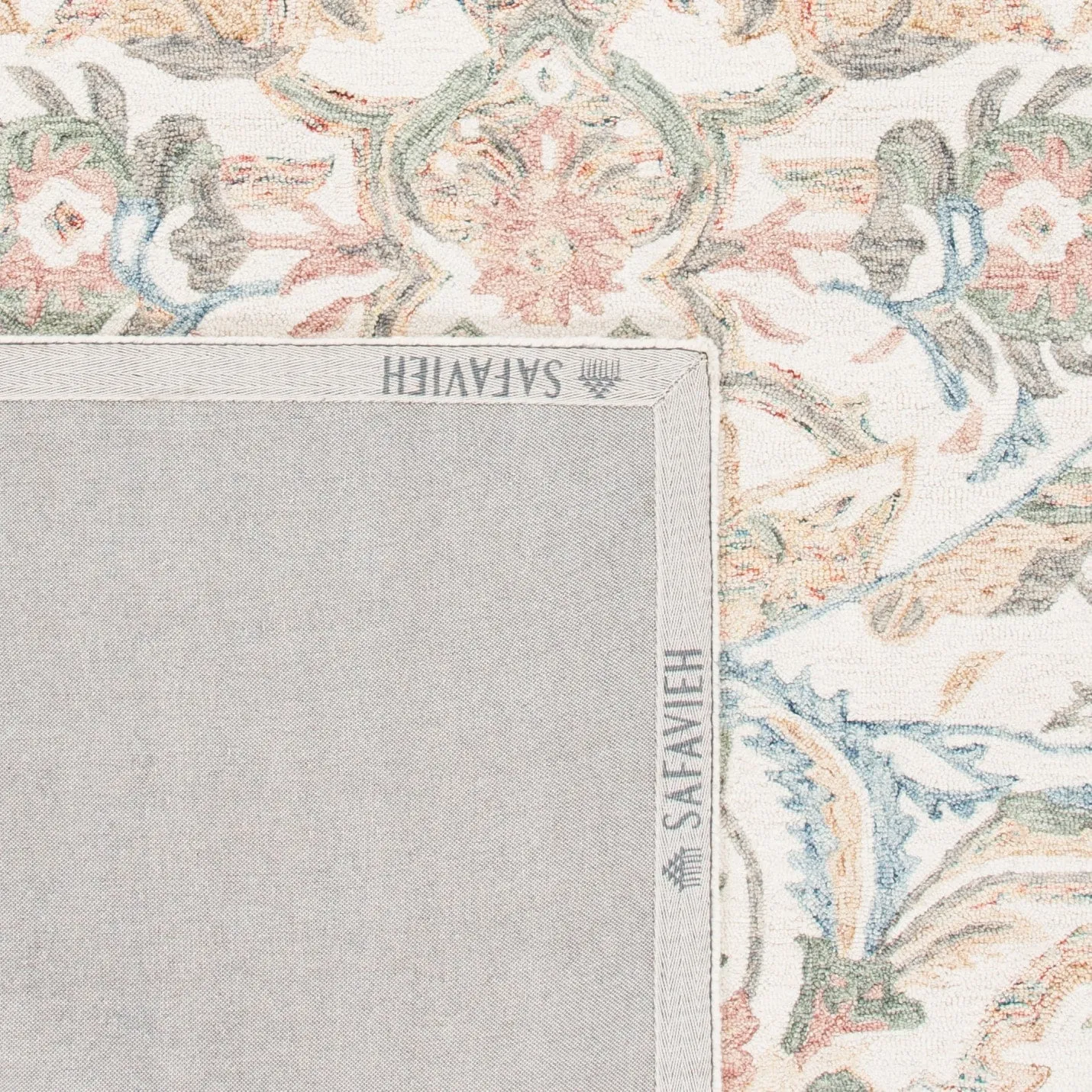 SAFAVIEH Handmade Micro-Loop Synnove Wool Rug