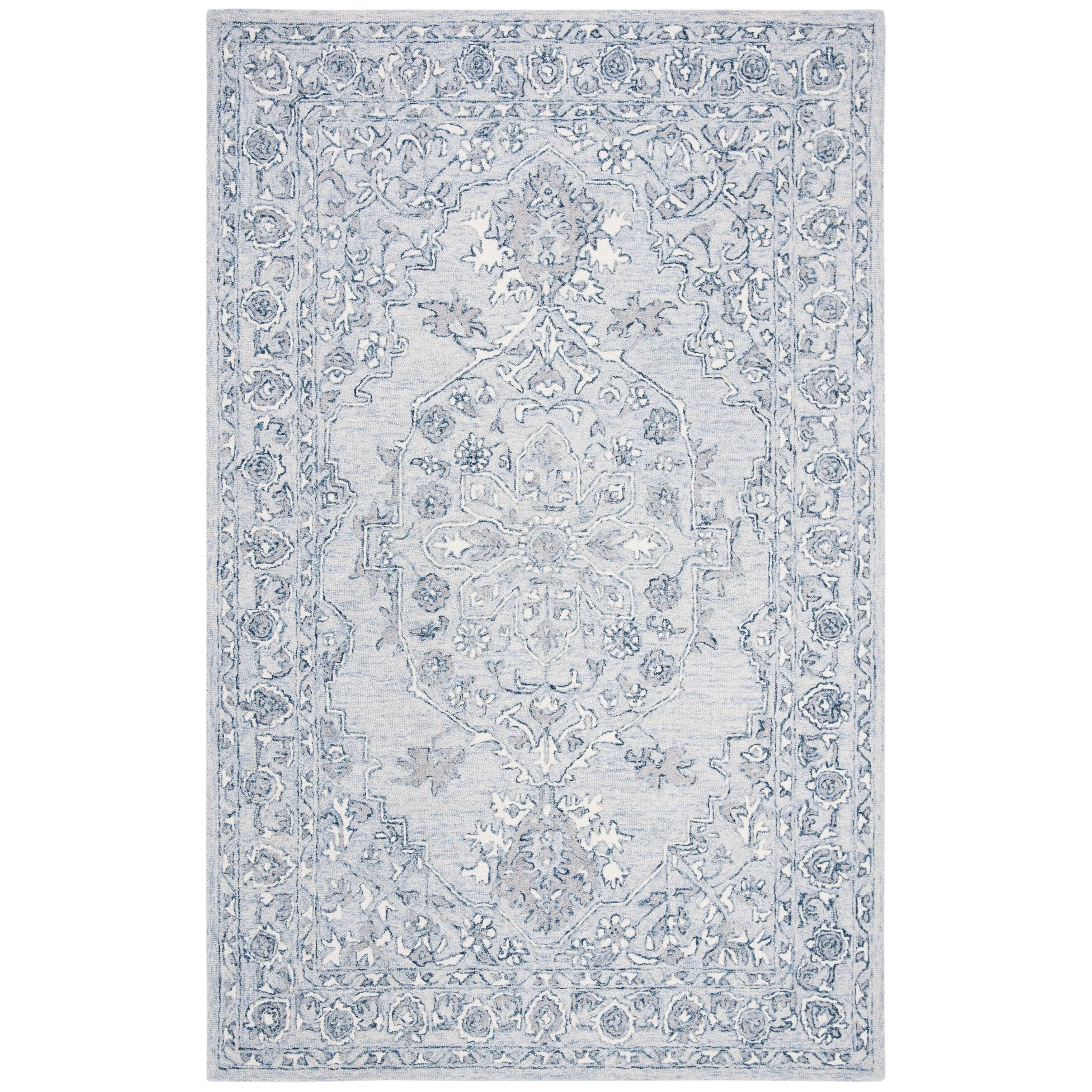 SAFAVIEH Handmade Micro-Loop Torbjorg Wool Rug