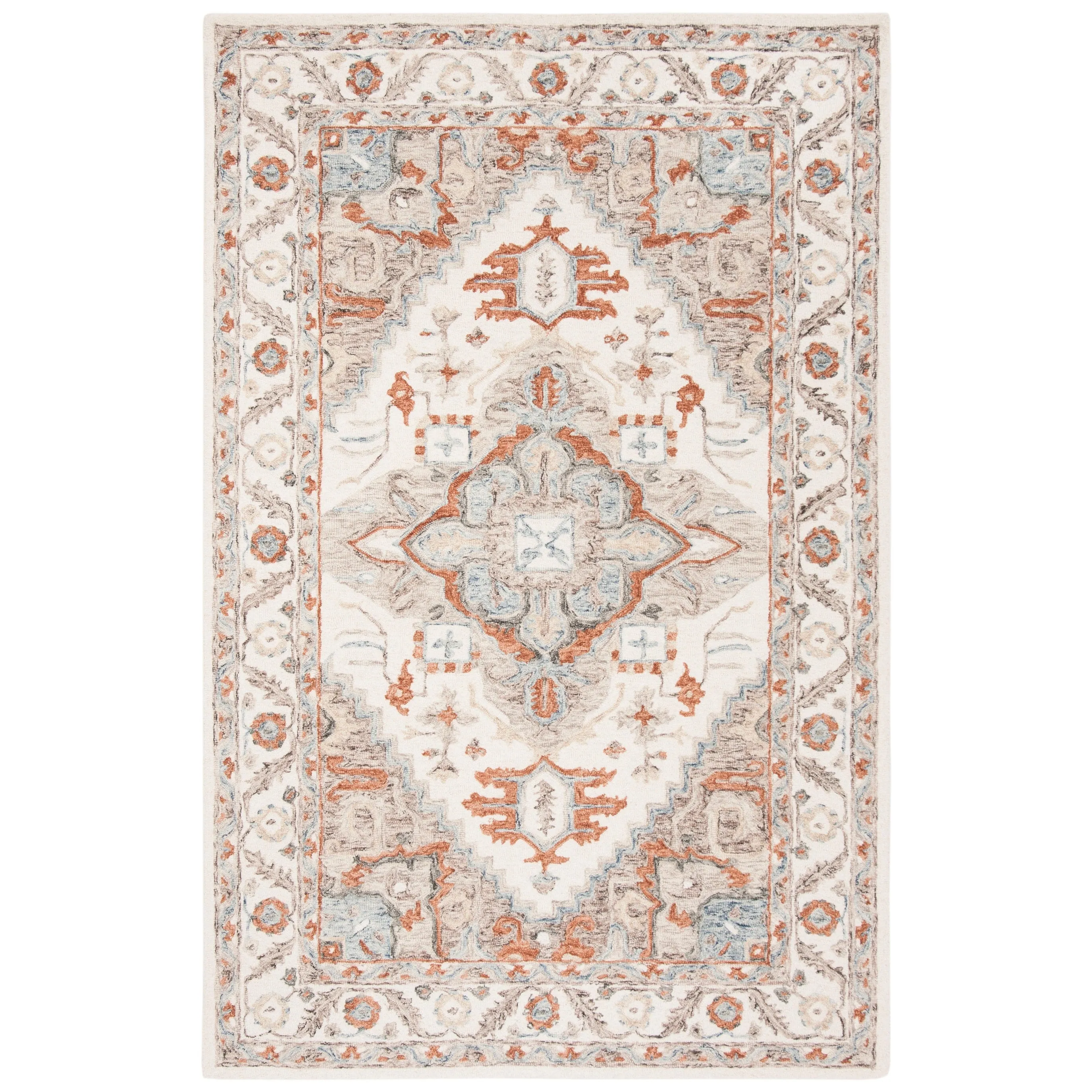 SAFAVIEH Handmade Micro-Loop Vildan Wool Rug