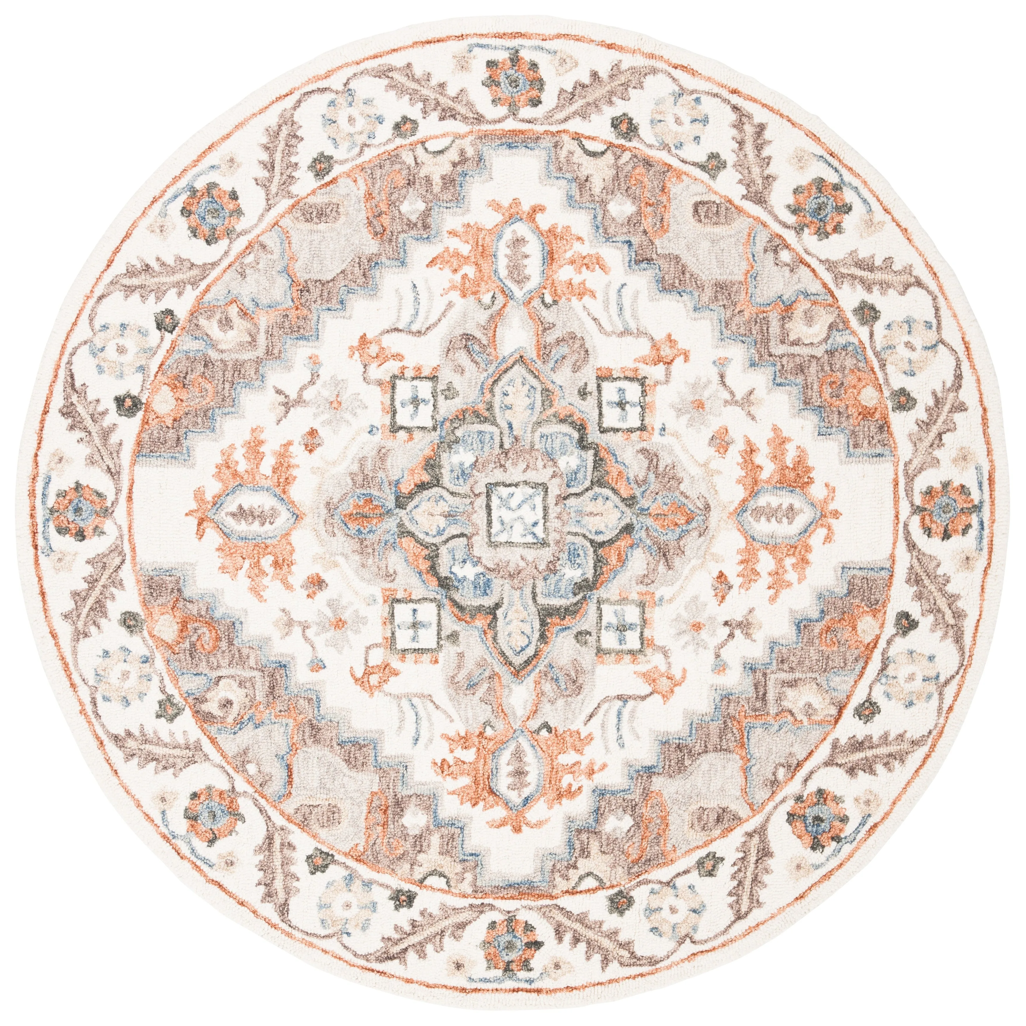 SAFAVIEH Handmade Micro-Loop Vildan Wool Rug
