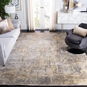 SAFAVIEH Handmade Mirage Erasma Modern Abstract Viscose Rug