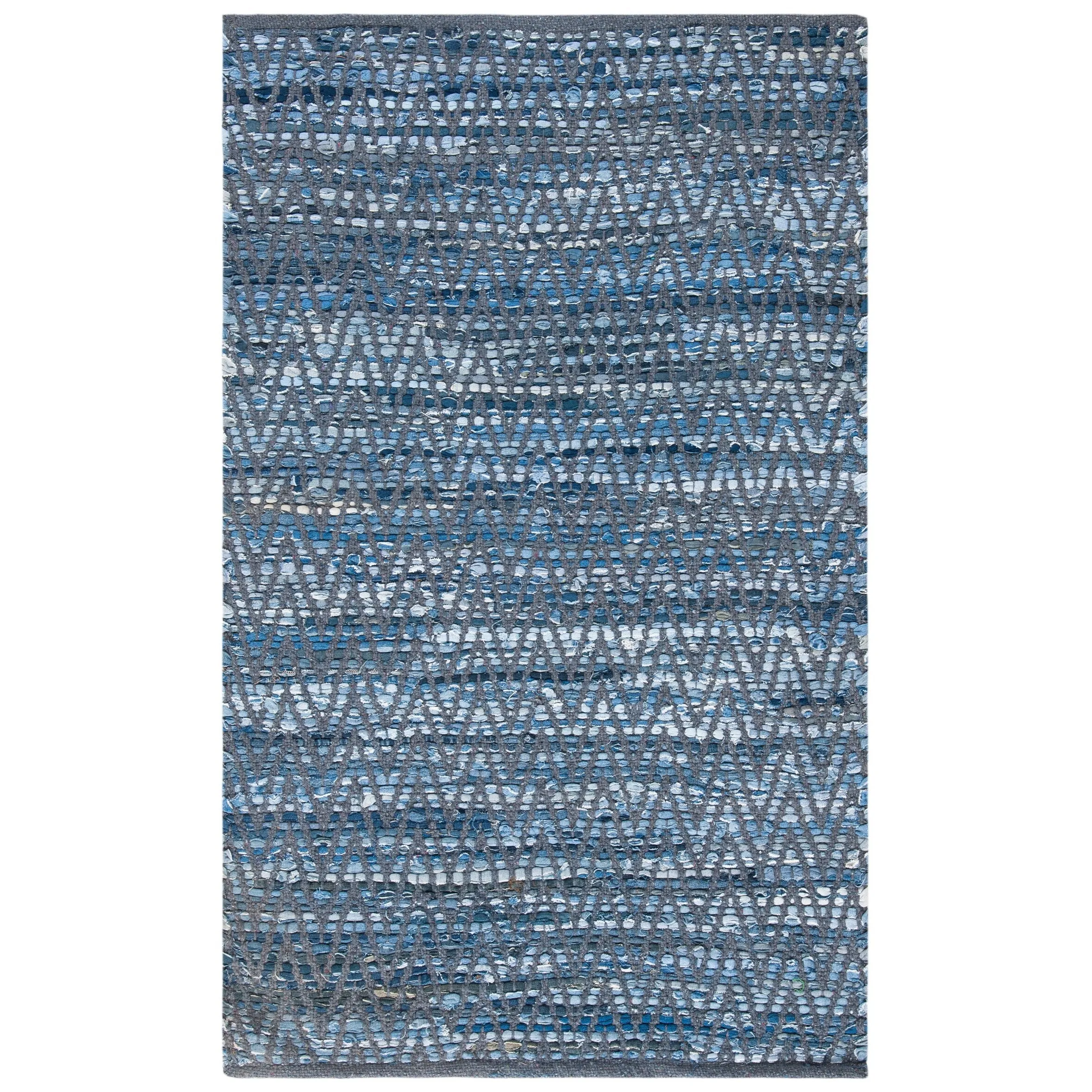 SAFAVIEH Handmade Montauk Diamond Sisal Casual Geometric Cotton Rug
