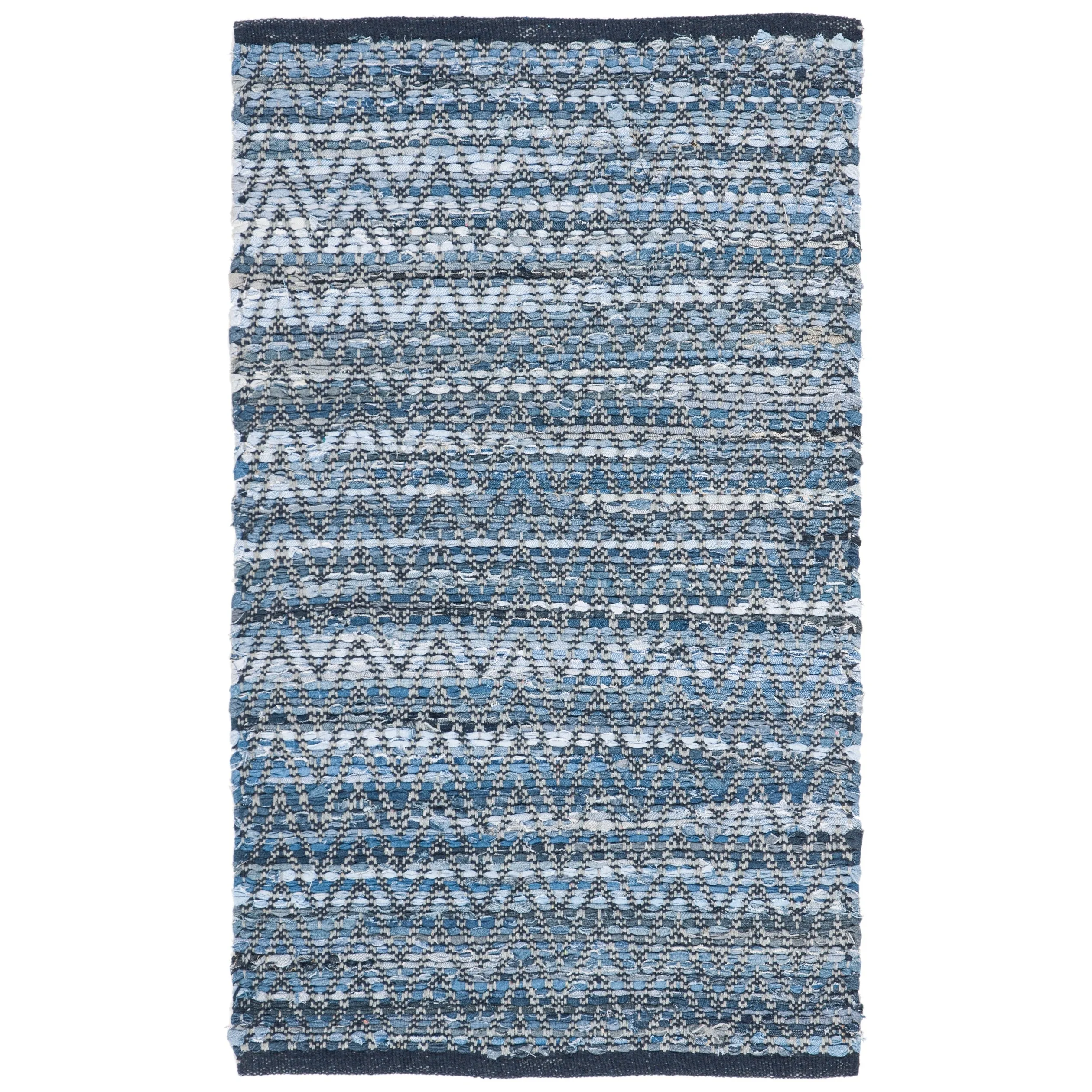 SAFAVIEH Handmade Montauk Diamond Sisal Casual Geometric Cotton Rug