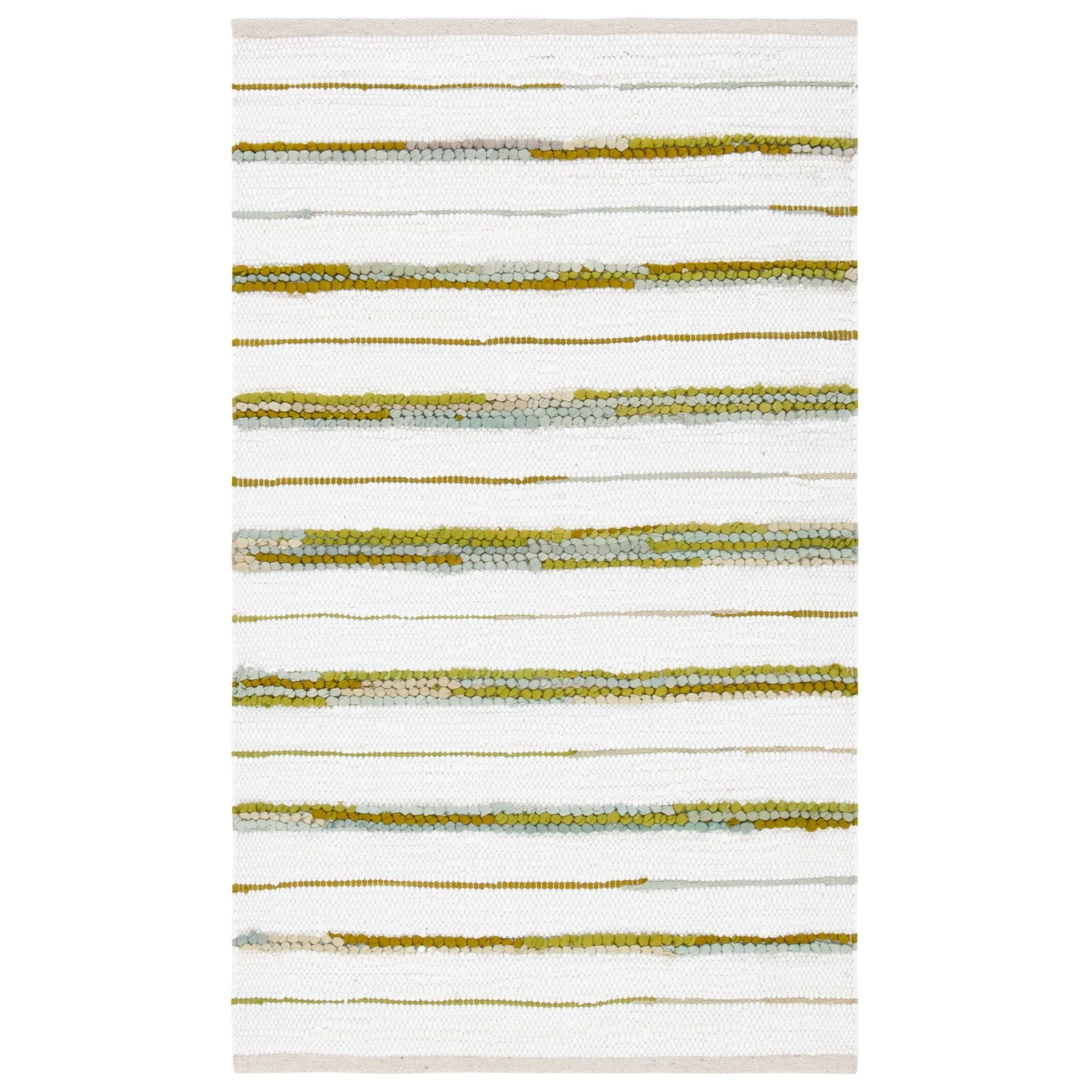 SAFAVIEH Handmade Montauk Satka Modern Stripe Rug