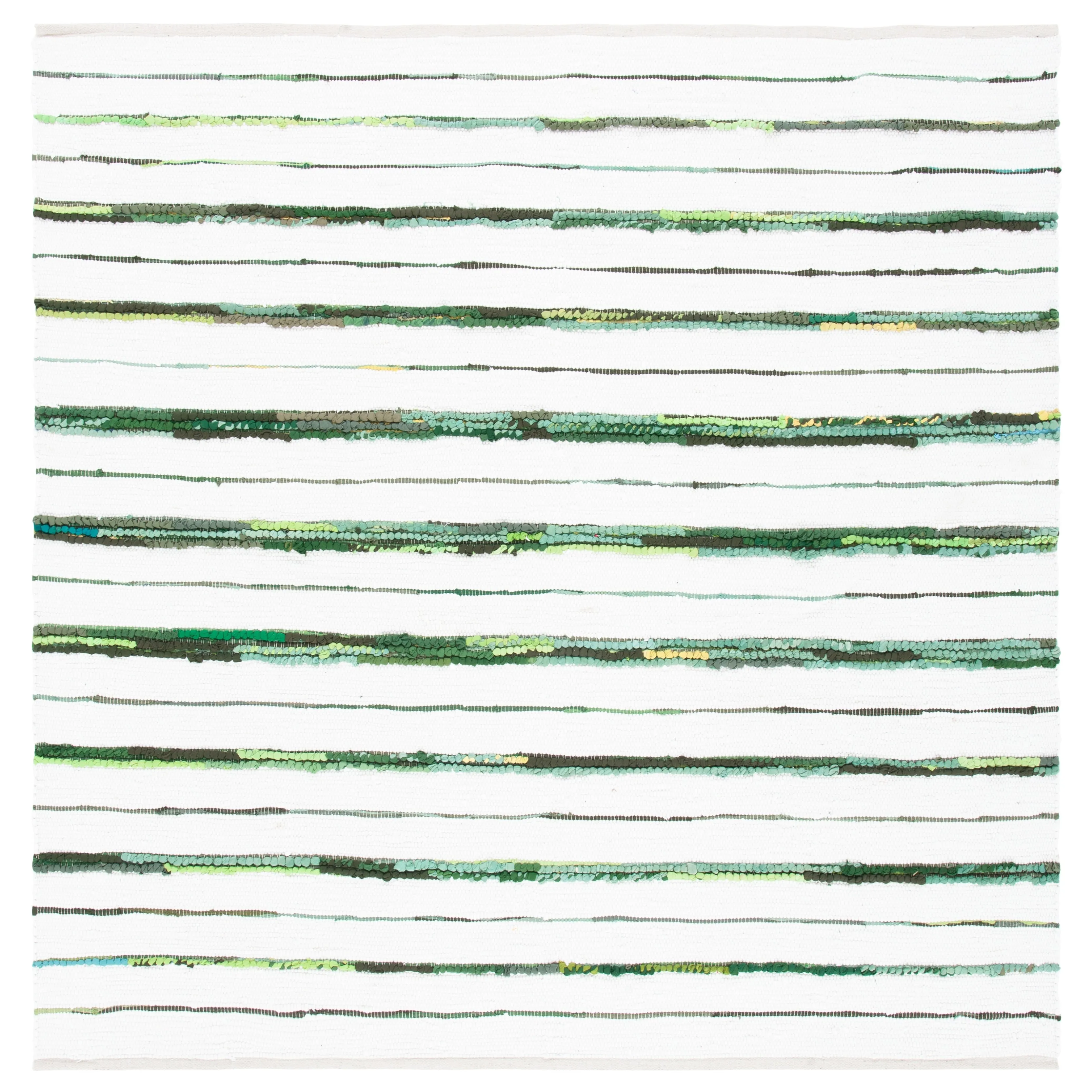 SAFAVIEH Handmade Montauk Satka Modern Stripe Rug