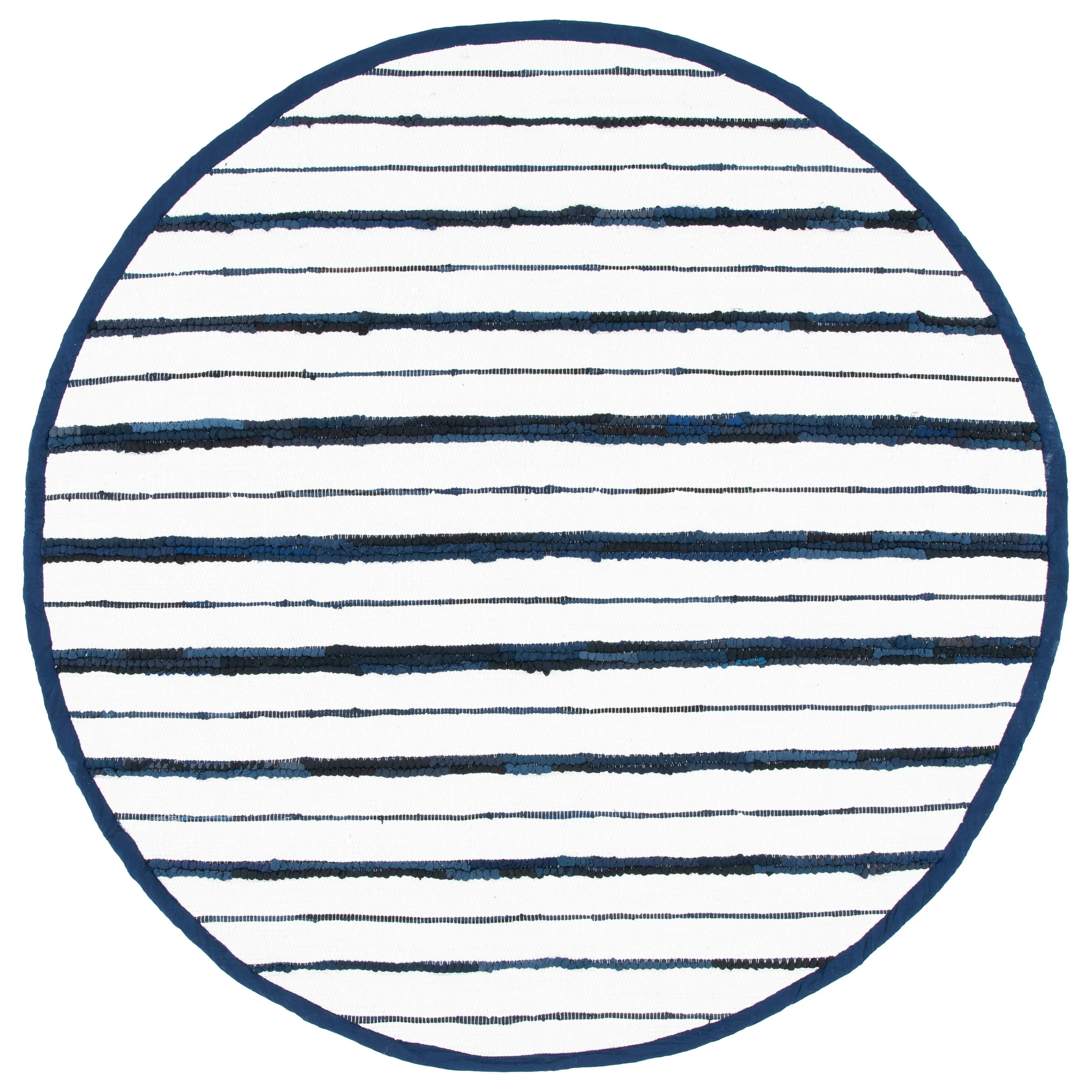 SAFAVIEH Handmade Montauk Satka Modern Stripe Rug